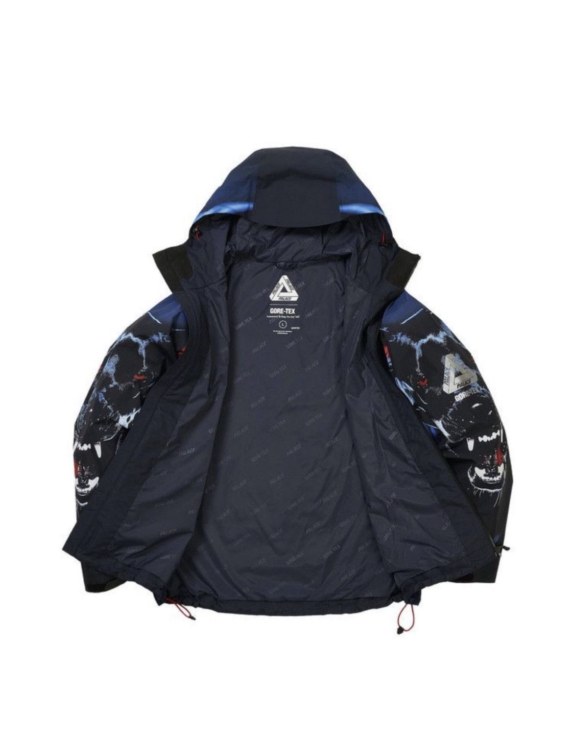 Palace Palace GORE-TEX 2L P-TEK Jacket K-Nein Print Black Large Size US L / EU 52-54 / 3 - 4 Thumbnail