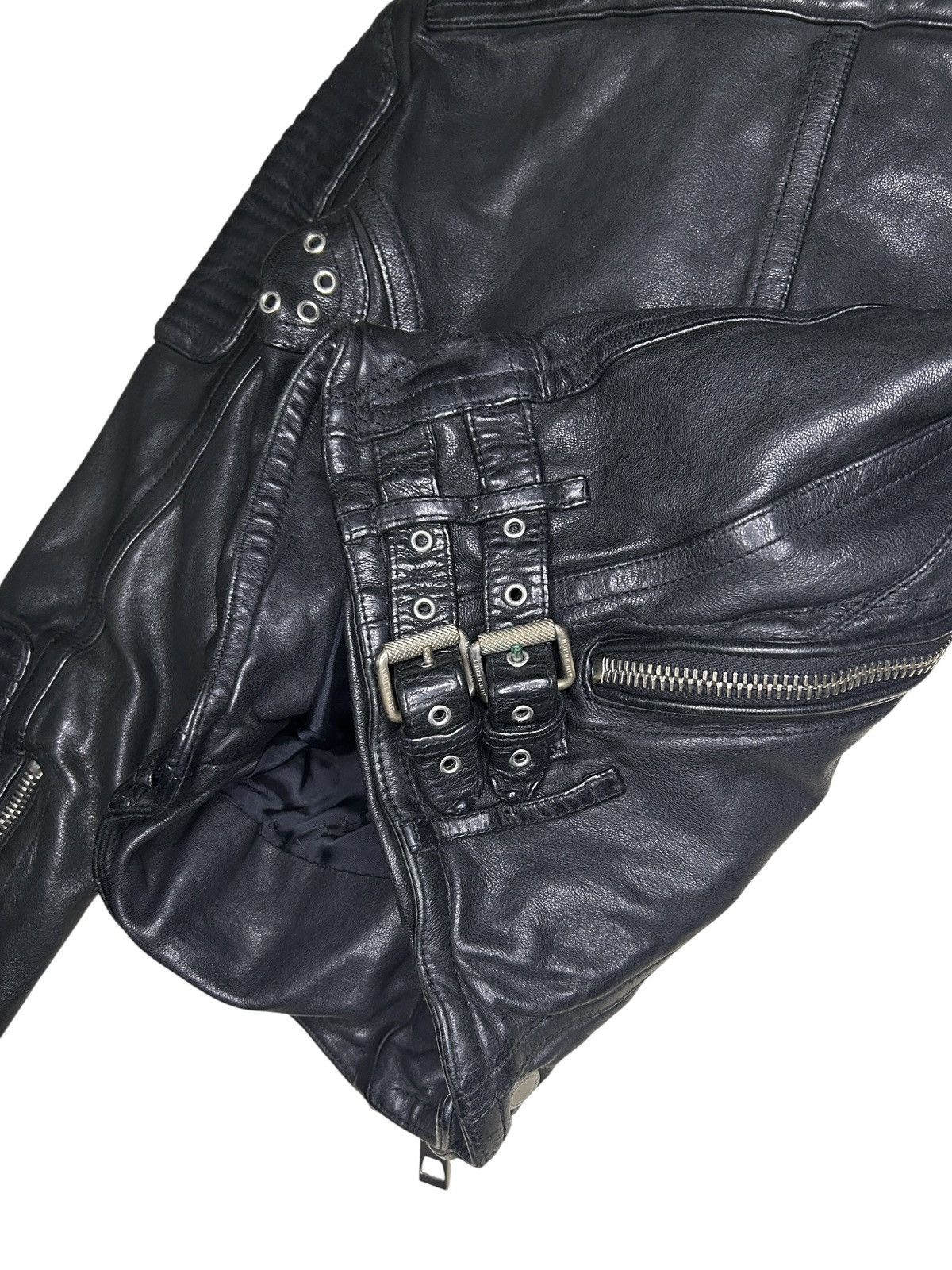 Burberry Prorsum S/S 11 Loseley Moto Jacket Size XS / US 0-2 / IT 36-38 - 17 Thumbnail