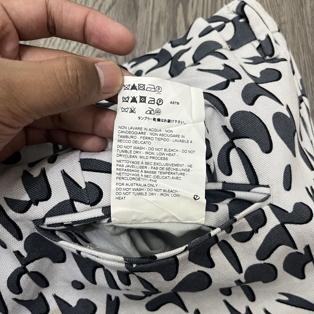Jil Sander Jill Sander Kanvas Pant Abstract All Over Print Size US 38 / EU 54 - 14 Thumbnail