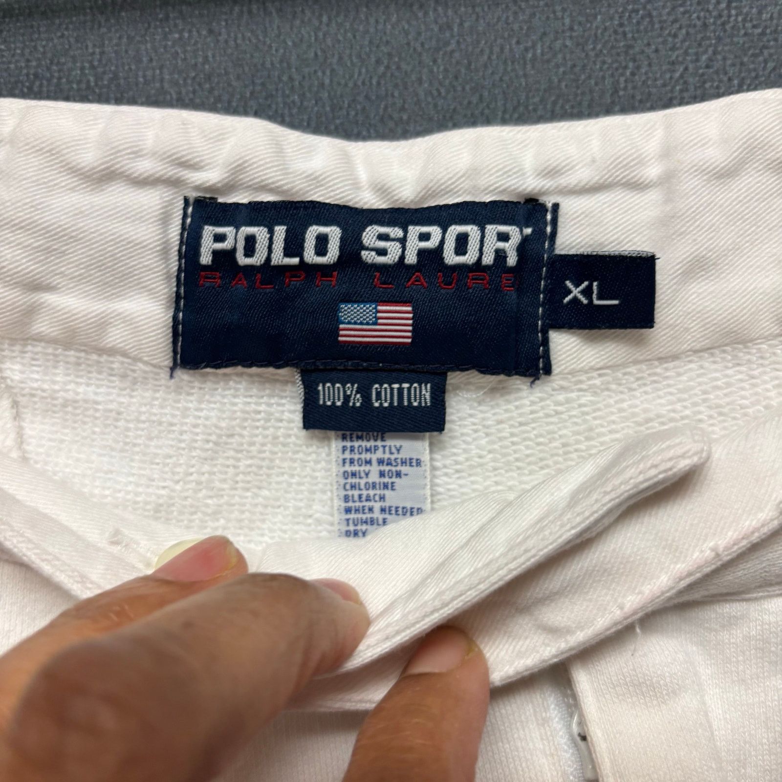 Polo Ralph Lauren Vintage Polo Sport Ralph Lauren Joggers Sweatpants Preppy Size US 34 / EU 50 - 14 Thumbnail