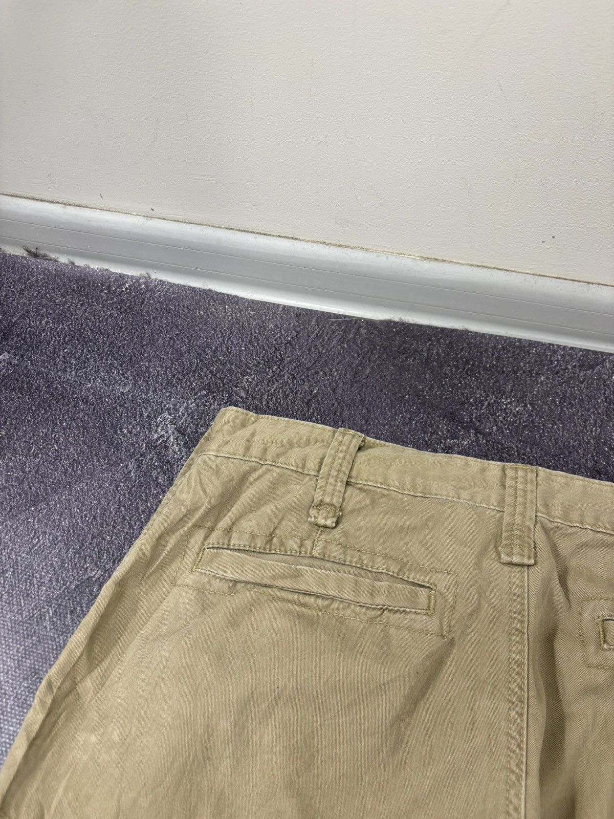 Nautica Vintage Nautica Y2K Beige Utility Hype Outdoor Cargo Shorts Size US 36 / EU 52 - 17 Thumbnail