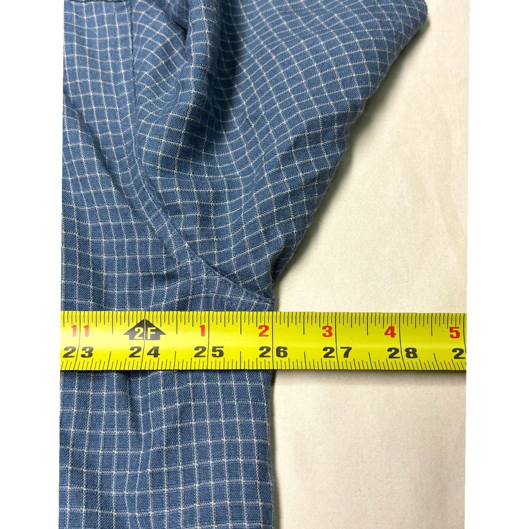 Vintage VINTAGE Woolrich Shirt Mens Short Sleeve Button Down Blue Grid 8810 Polynosic XL Checks Outdoor Casual Travel Mens Size US XL / EU 56 / 4 - 7 Thumbnail