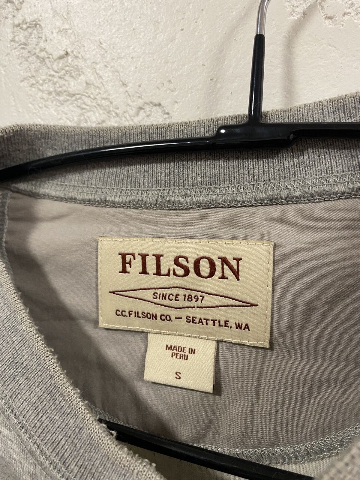 Filson Filson Garments Henley 3 button Crewneck Longsleeve Pullower Size US S / EU 44-46 / 1 - 3 Thumbnail