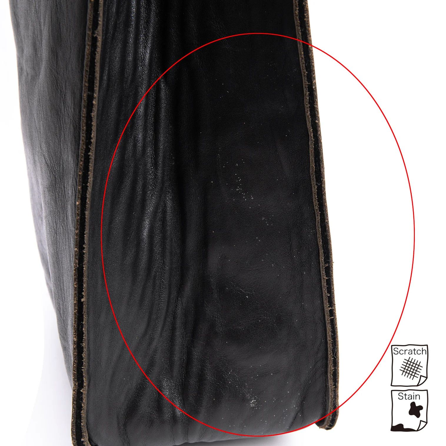 Yohji Yamamoto Yohji Yamamoto Leather 2WAY Shoulder Bag Black Size ONE SIZE - 10 Thumbnail
