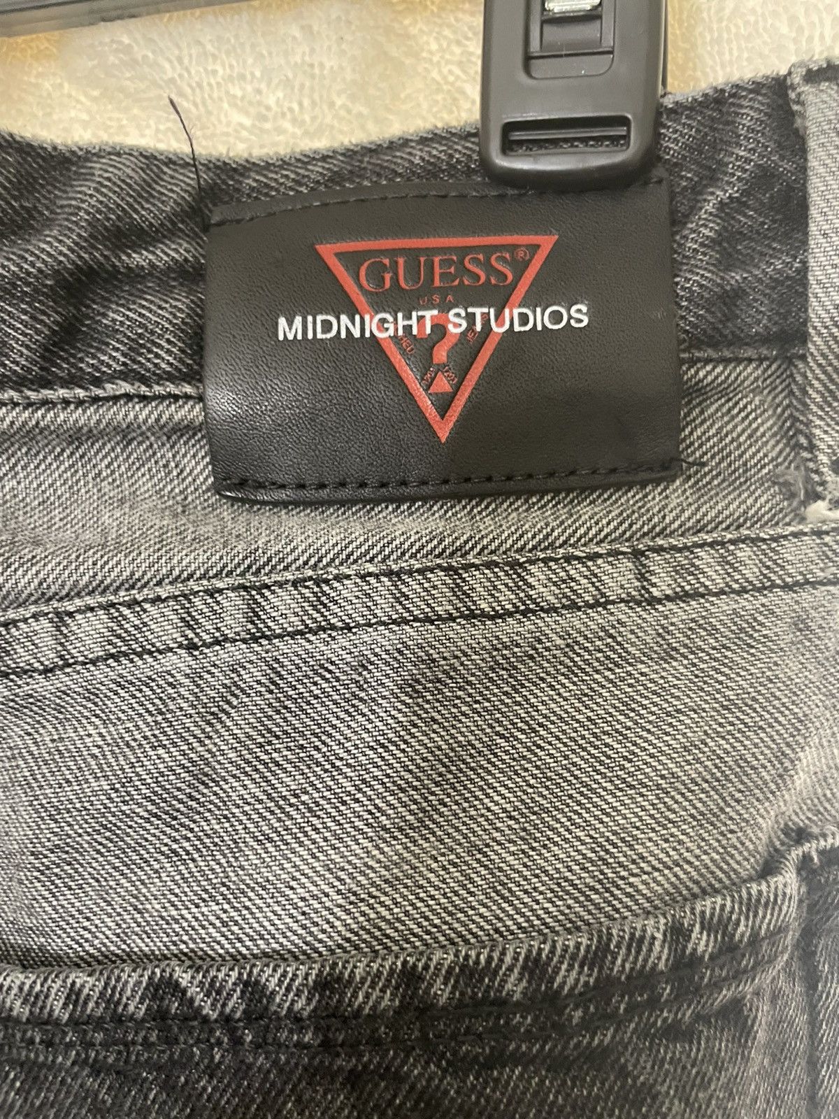 Guess × Midnight Studios Midnight Studios x Guess Two Tone Denim - Black and Grey Size US 31 - 3 Thumbnail