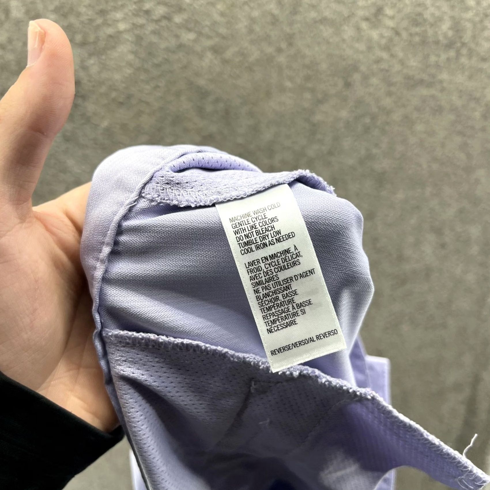 Izod Izod PerformX Shorts Women 14 Purple Stretch Chino Flat Front Casual 9 Inseam Size 36" / US 14 / IT 50 - 3 Thumbnail
