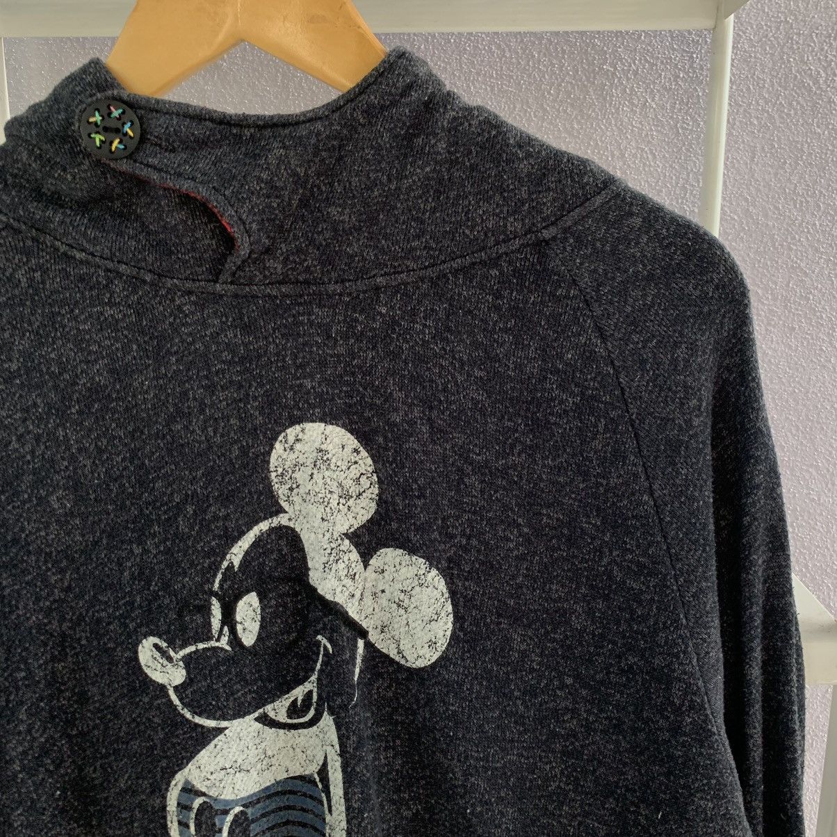 Disney × Mickey Mouse × Vintage Vintage Disney Mickey Mouse Hoodie Size US XL / EU 56 / 4 - 3 Thumbnail