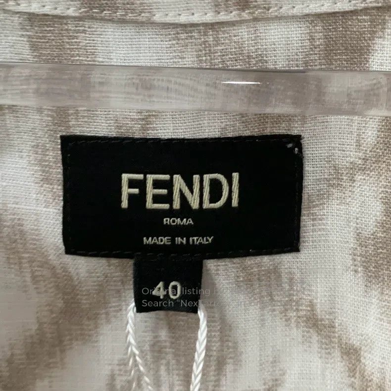Fendi Fendi size 40 Striped shirt Size US XXS / EU 40 - 4 Thumbnail