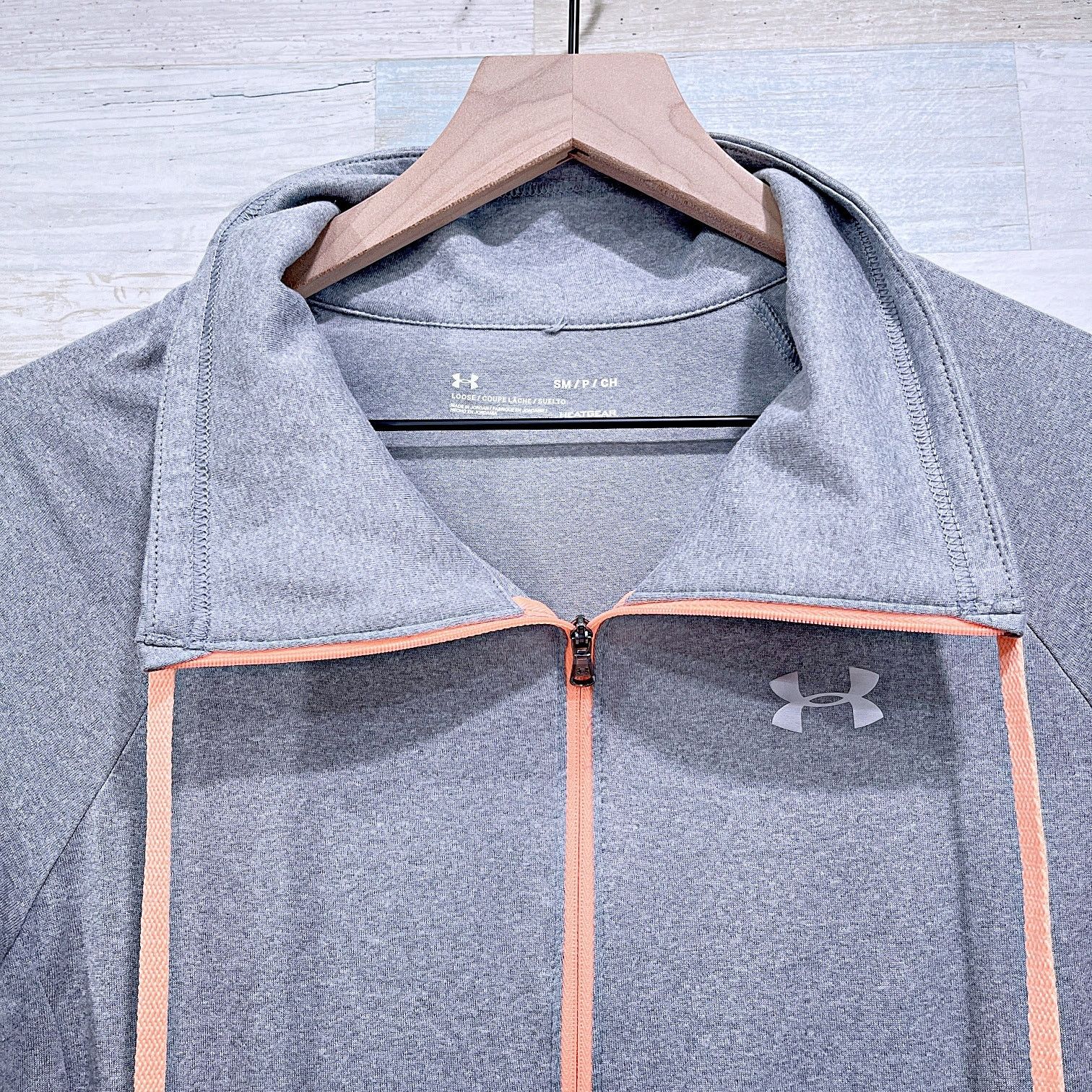 Under Armour Under Armour Funnel Neck Jacket Gray Womens Small Size S / US 4 / IT 40 - 4 Thumbnail