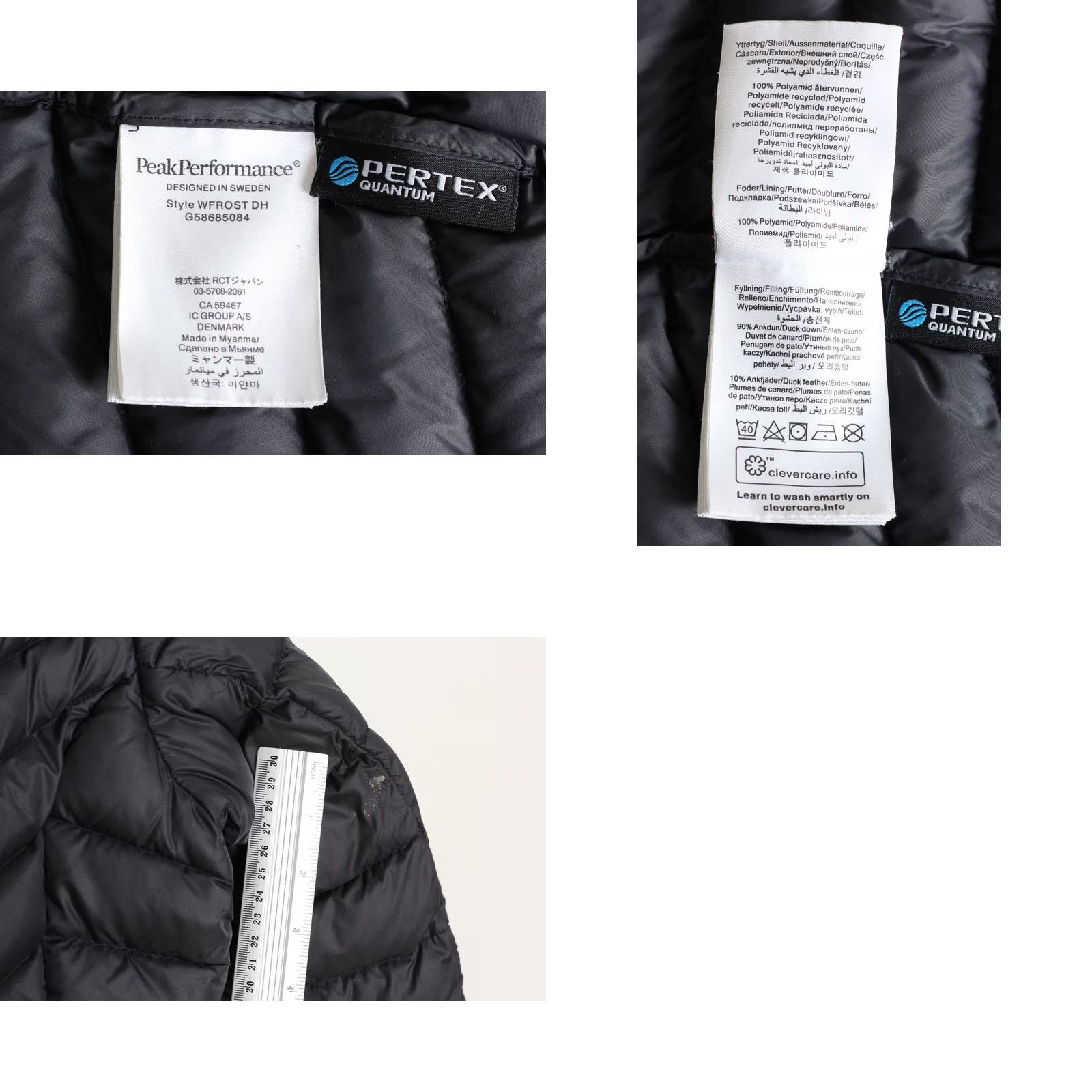 Peak Performance VINTAGE Peak Performance Frost Down Hooded Jacket Women XS PERTEX Quantum MJ6329 Size XS / US 0-2 / IT 36-38 - 8 Thumbnail
