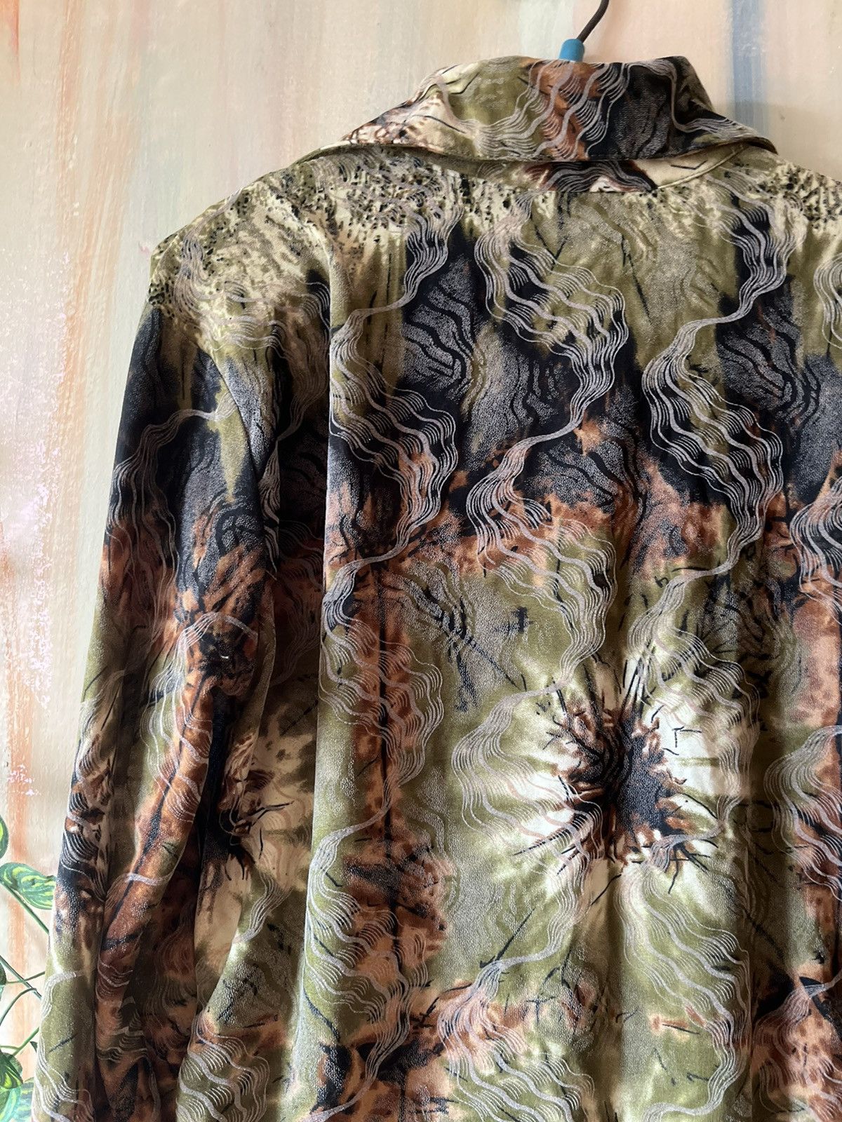 Japanese Brand VINTAGE JEAN PAUL GAULTIER STYLE MESH LONG SLEEVE blouse Size L / US 10 / IT 46 - 3 Thumbnail