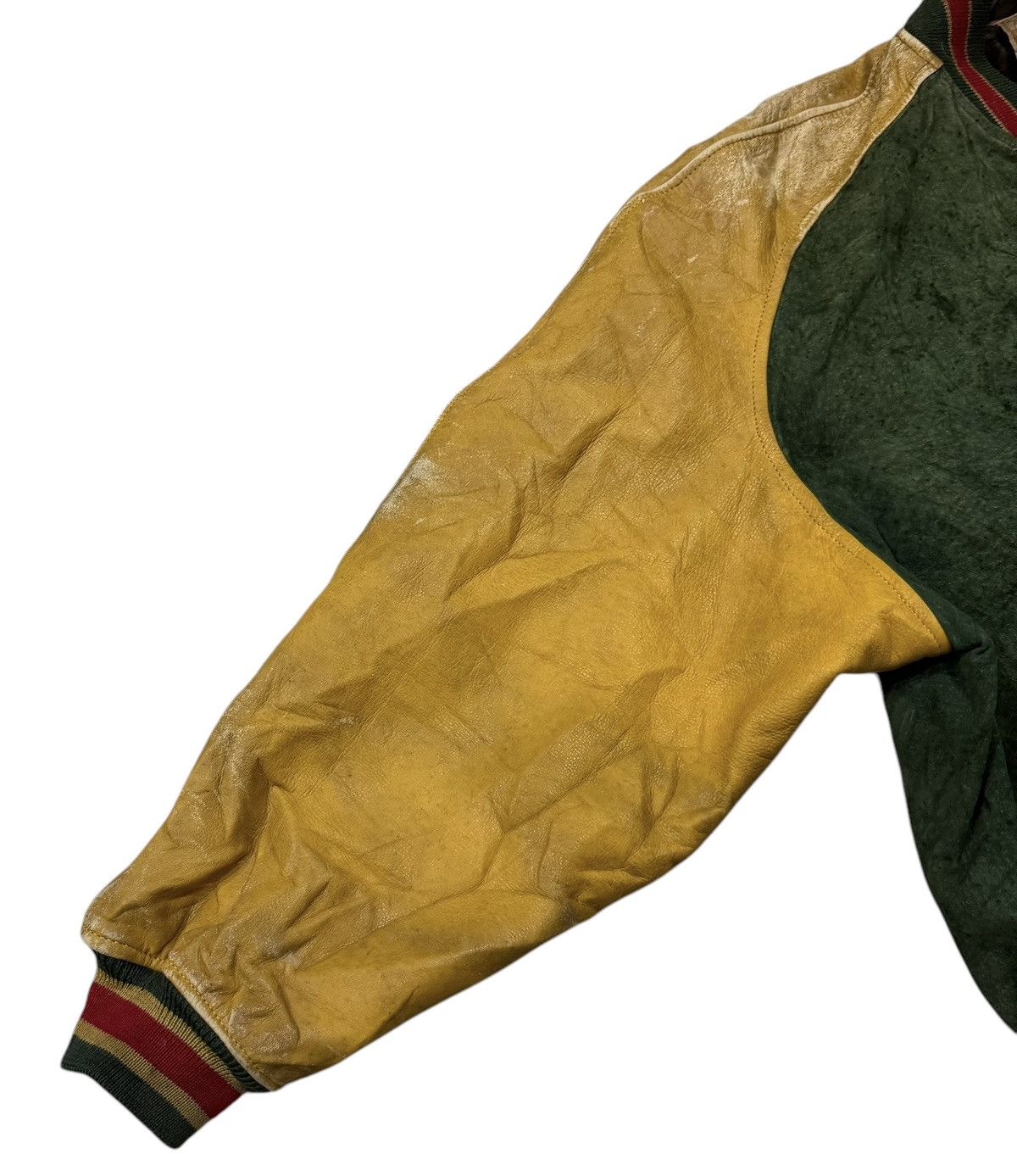 Leather Vintage Ice Fire 1953 Pig Skin Leather Varsity Jacket Size US M / EU 48-50 / 2 - 7 Thumbnail