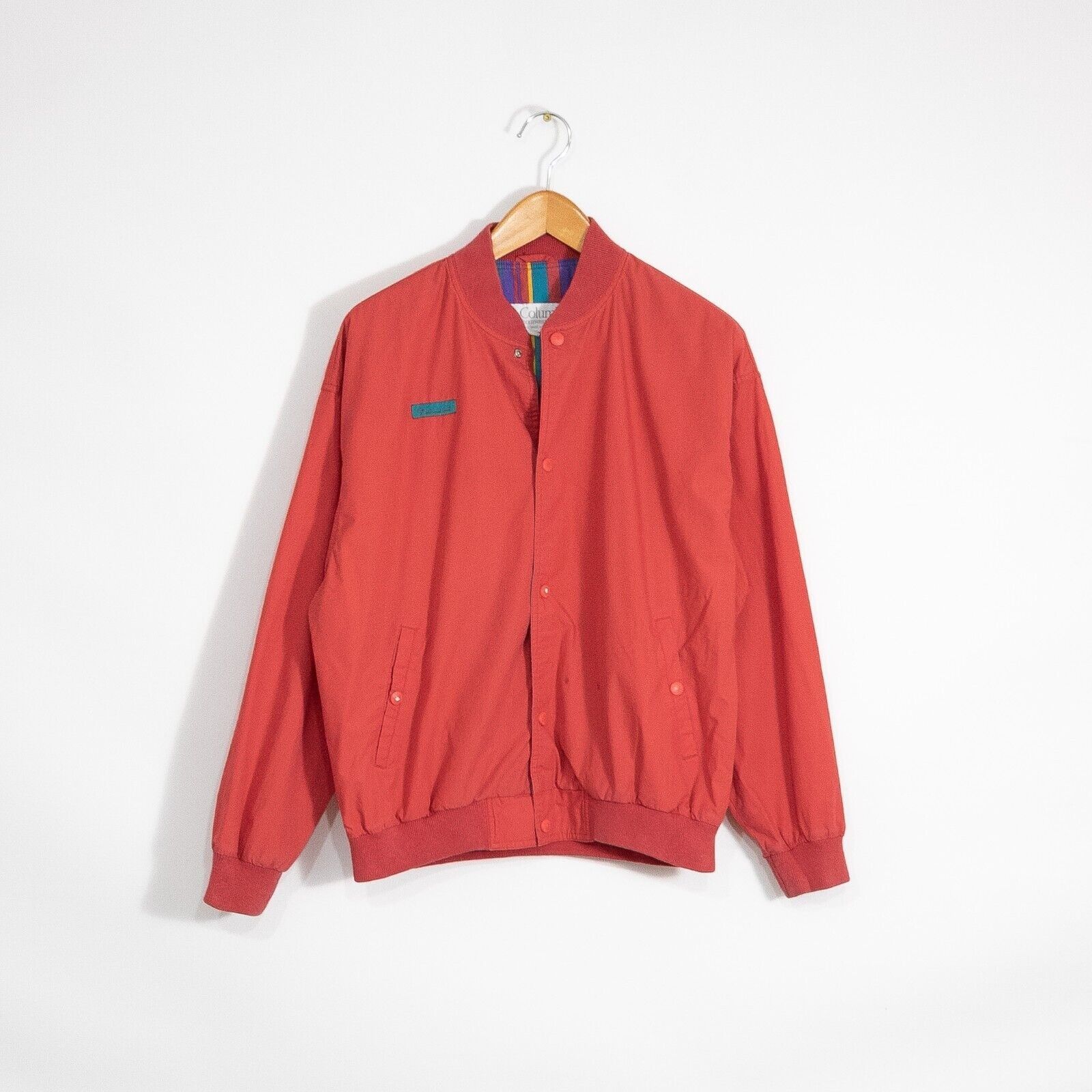 Columbia Vintage Columbia Bomber Windbreaker Jacket Medium Distressed Size US M / EU 48-50 / 2 - 1 Thumbnail