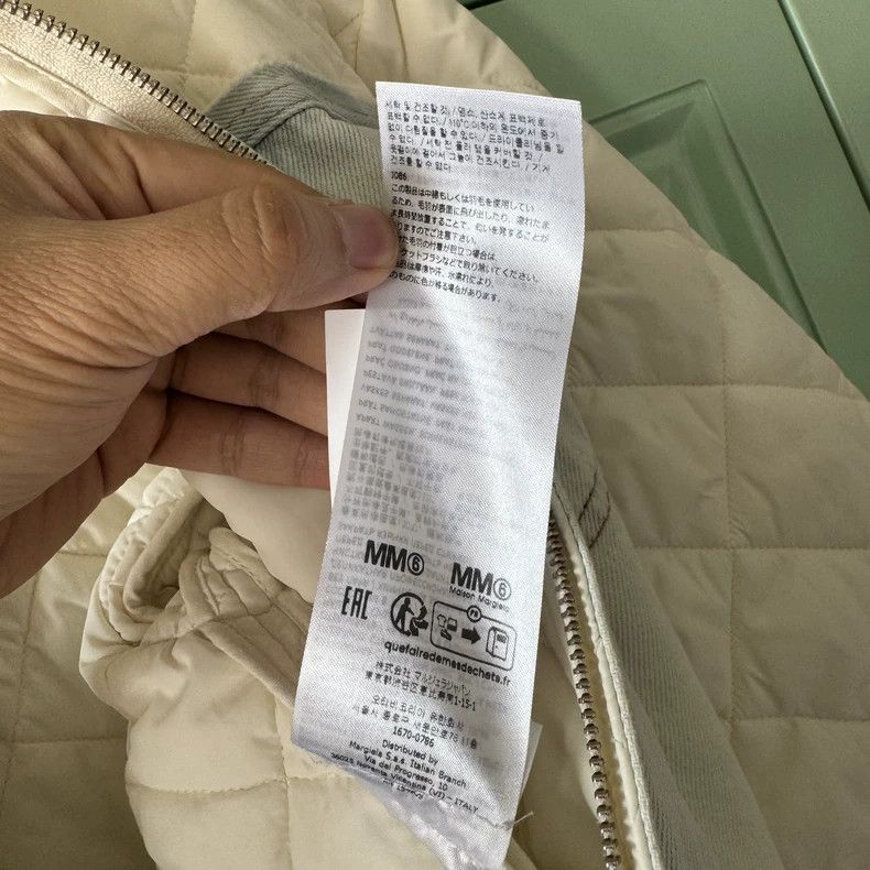 Maison Margiela Maison Margiela White stitched denim short jacket Size XS / US 0-2 / IT 36-38 - 8 Thumbnail