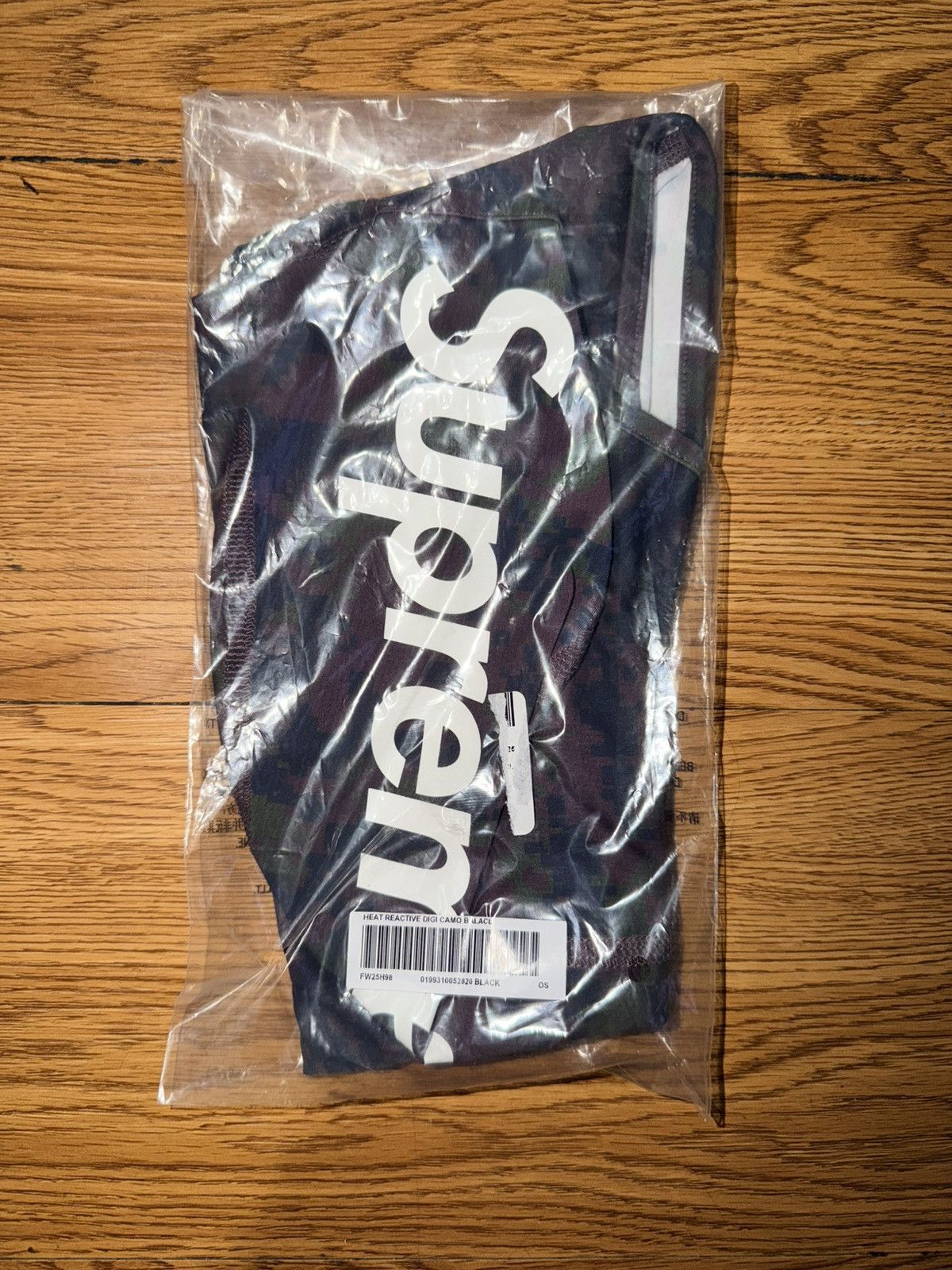 Supreme Supreme Heat Reactive Digi Camo Balaclava Black Size ONE SIZE - 2 Thumbnail