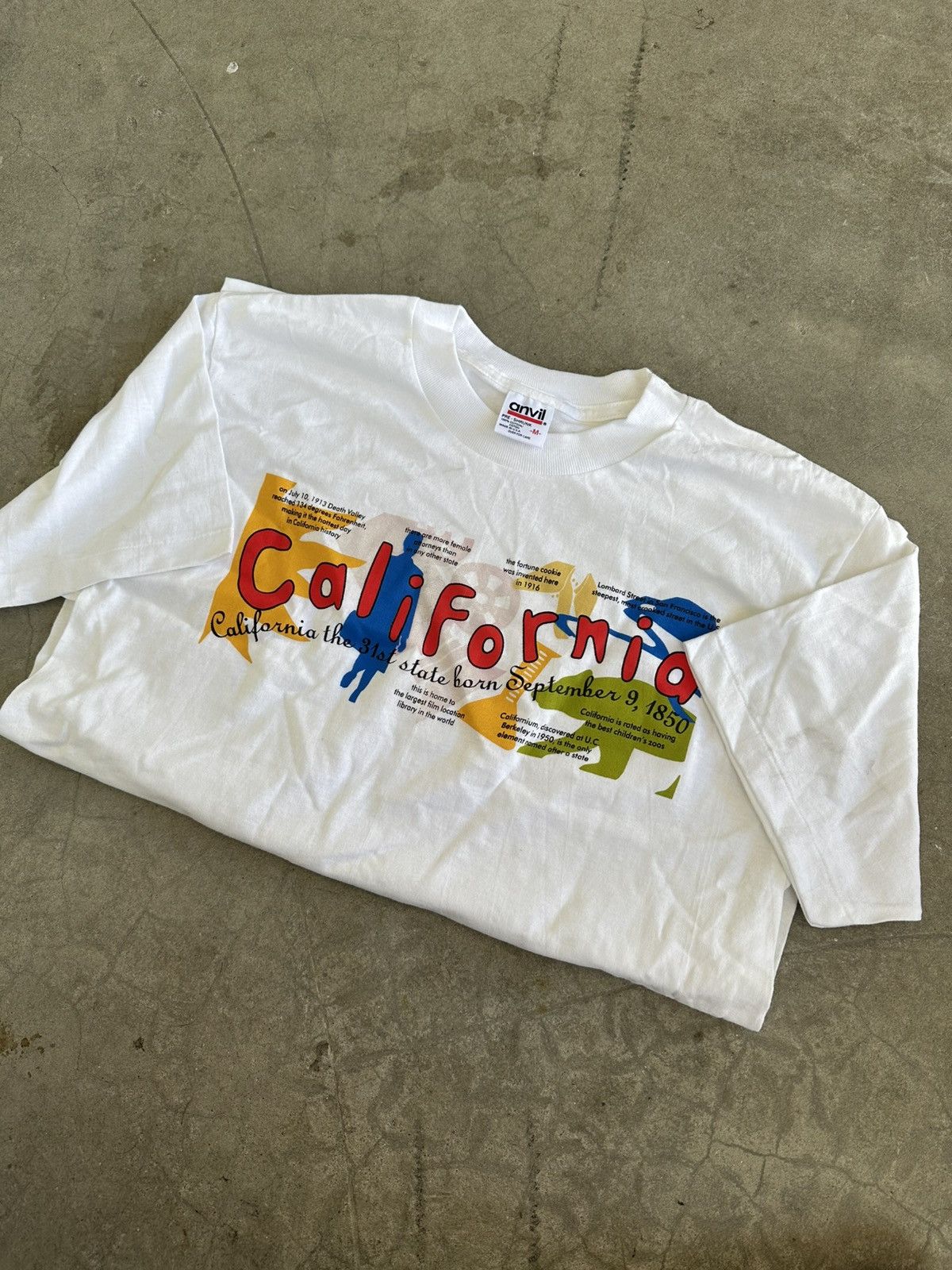 Vintage Vintage 80s/90s Single Stitch State of California M Shirt Size US M / EU 48-50 / 2 - 1 Thumbnail