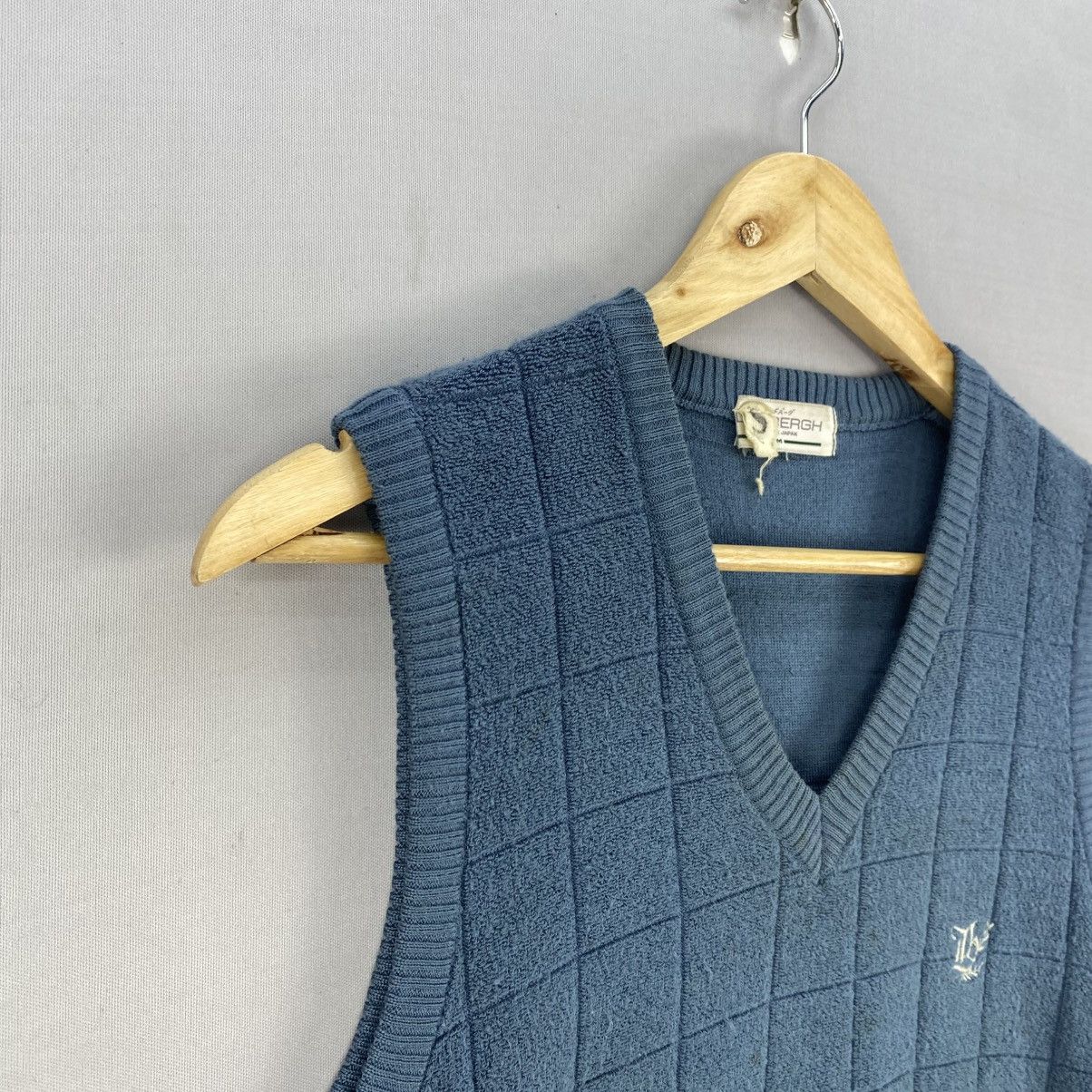 Japanese Brand Lindbergh Japan Made Vintage Knit Vest Size US XS / EU 42 / 0 - 2 Thumbnail