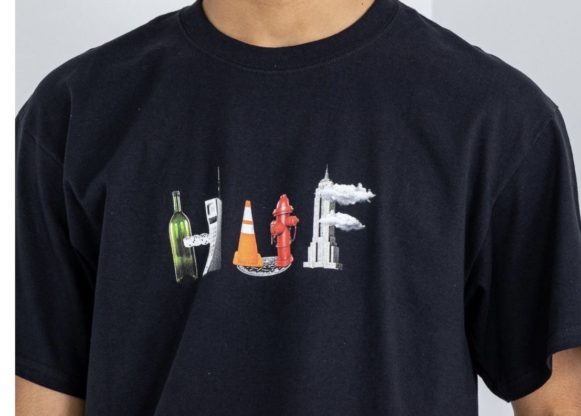 Designer × Huf 🚨 HUF Objectified Tee Shirt RARE! Black 2XL Size XXL 🚨 Size US XXL / EU 58 / 5 - 2 Thumbnail