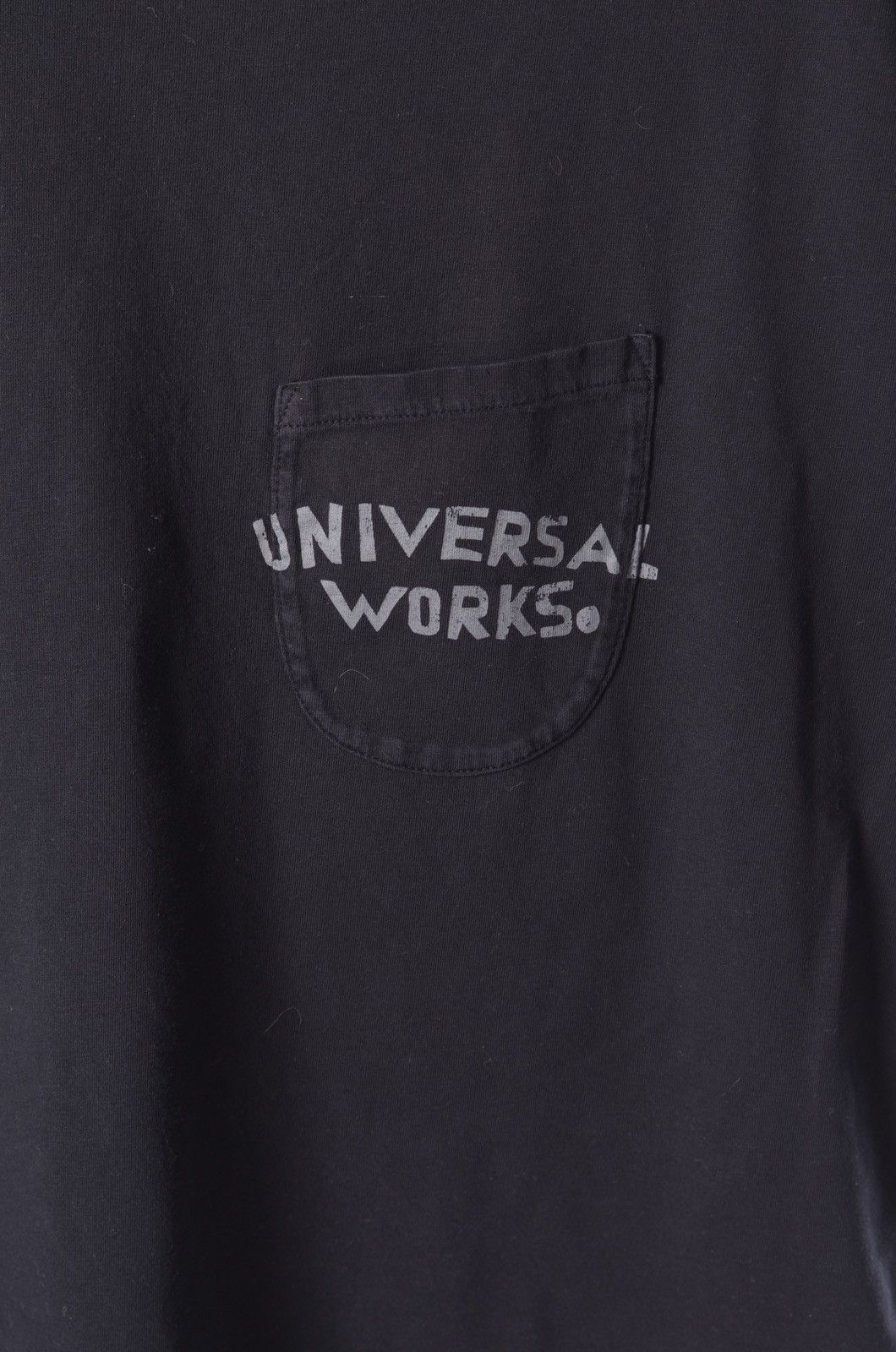 Universal Works Universal Works Black One Pocket T Shirt sz S Size US S / EU 44-46 / 1 - 4 Thumbnail