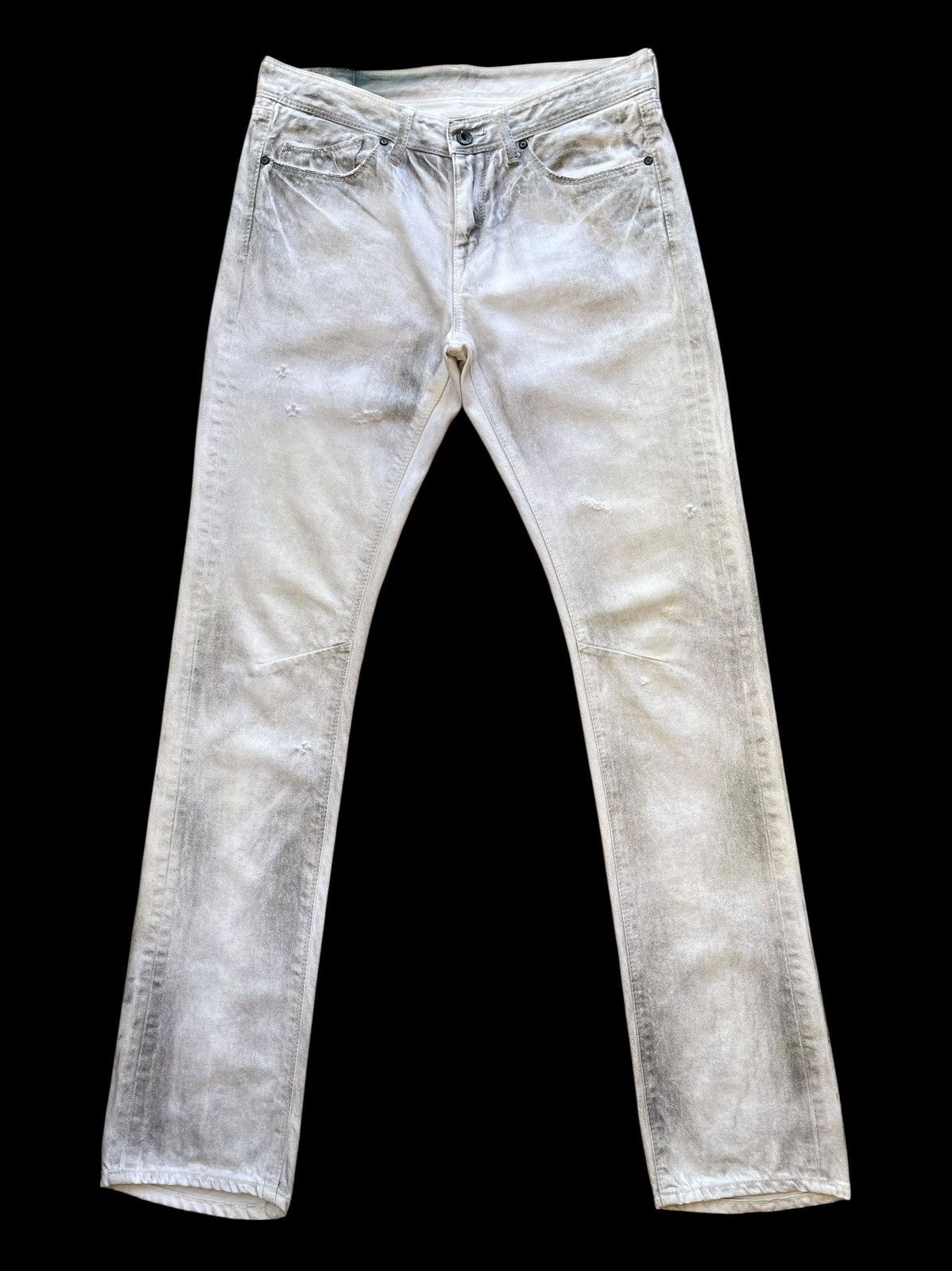 GOSTAR DE FUGA Fuga Dirty Marble Distressed Denim Size US 30 / EU 46 - 1 Thumbnail
