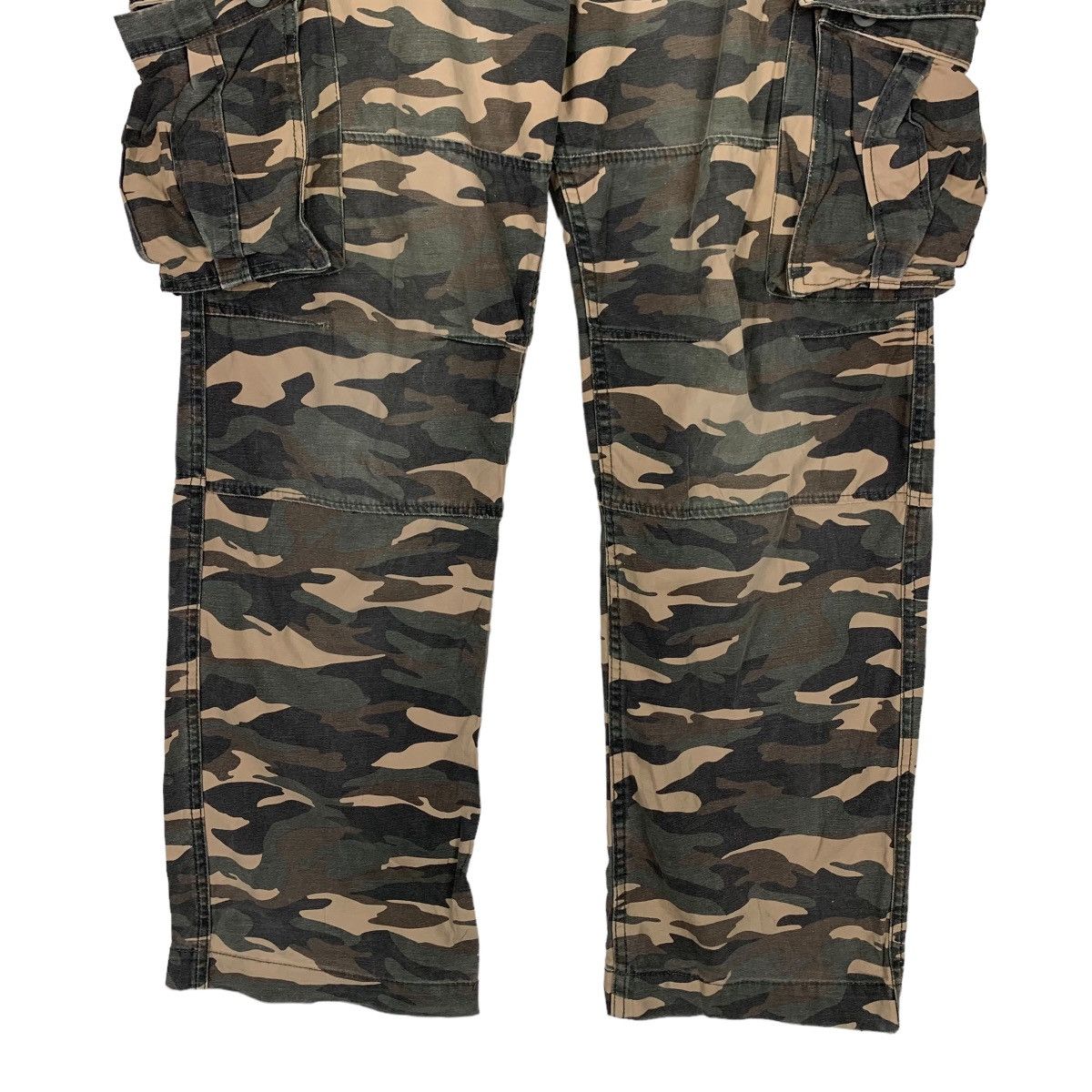 Japanese Brand TWENTY WORKS 6 Pocket Camo Cargo Tactical Pant #0172-C9 Size US 36 / EU 52 - 5 Thumbnail