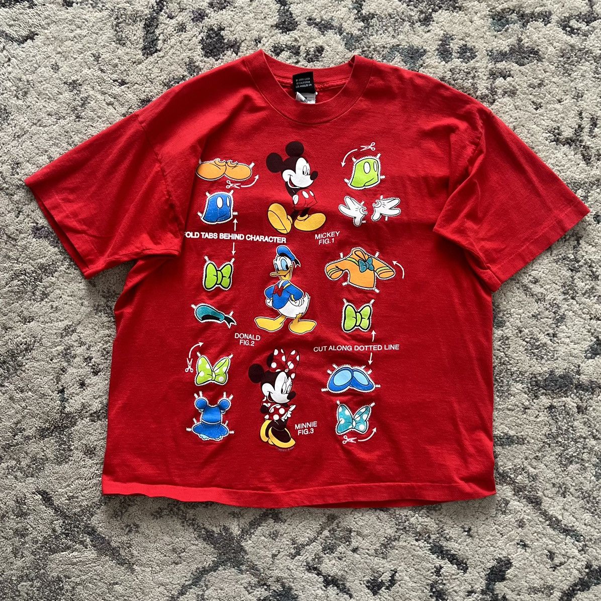 Disney × Vintage Vintage Disney Mickey Mouse Tee Size US XL / EU 56 / 4 - 1 Thumbnail