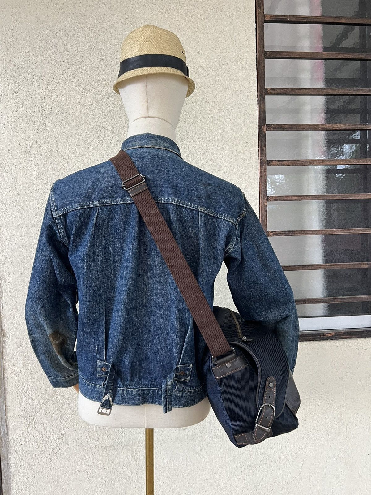 Japanese Brand Lin-ku Japan Hybrid Messenger Bag Size ONE SIZE - 4 Thumbnail