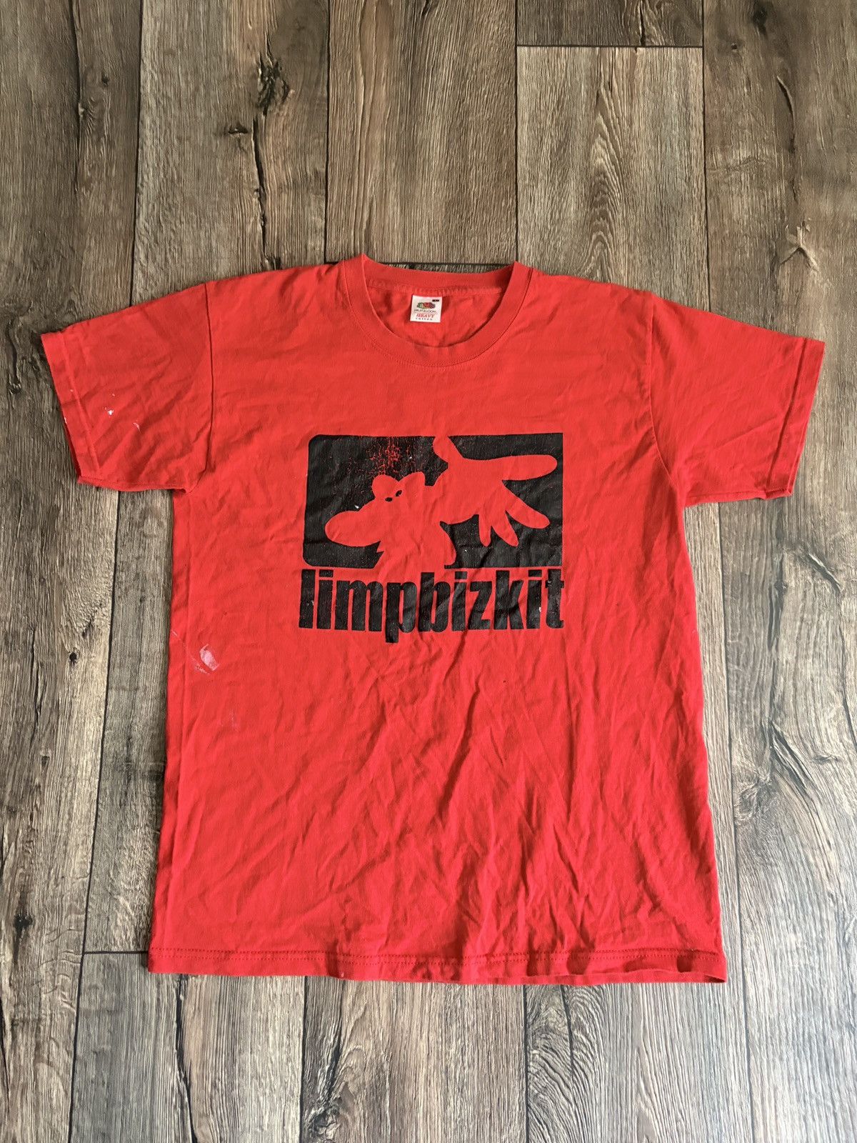 Band Tees Vintage 2000s Rare Limp Bizkit Distressed Tour T-Shirt Size US L / EU 52-54 / 3 - 2 Thumbnail