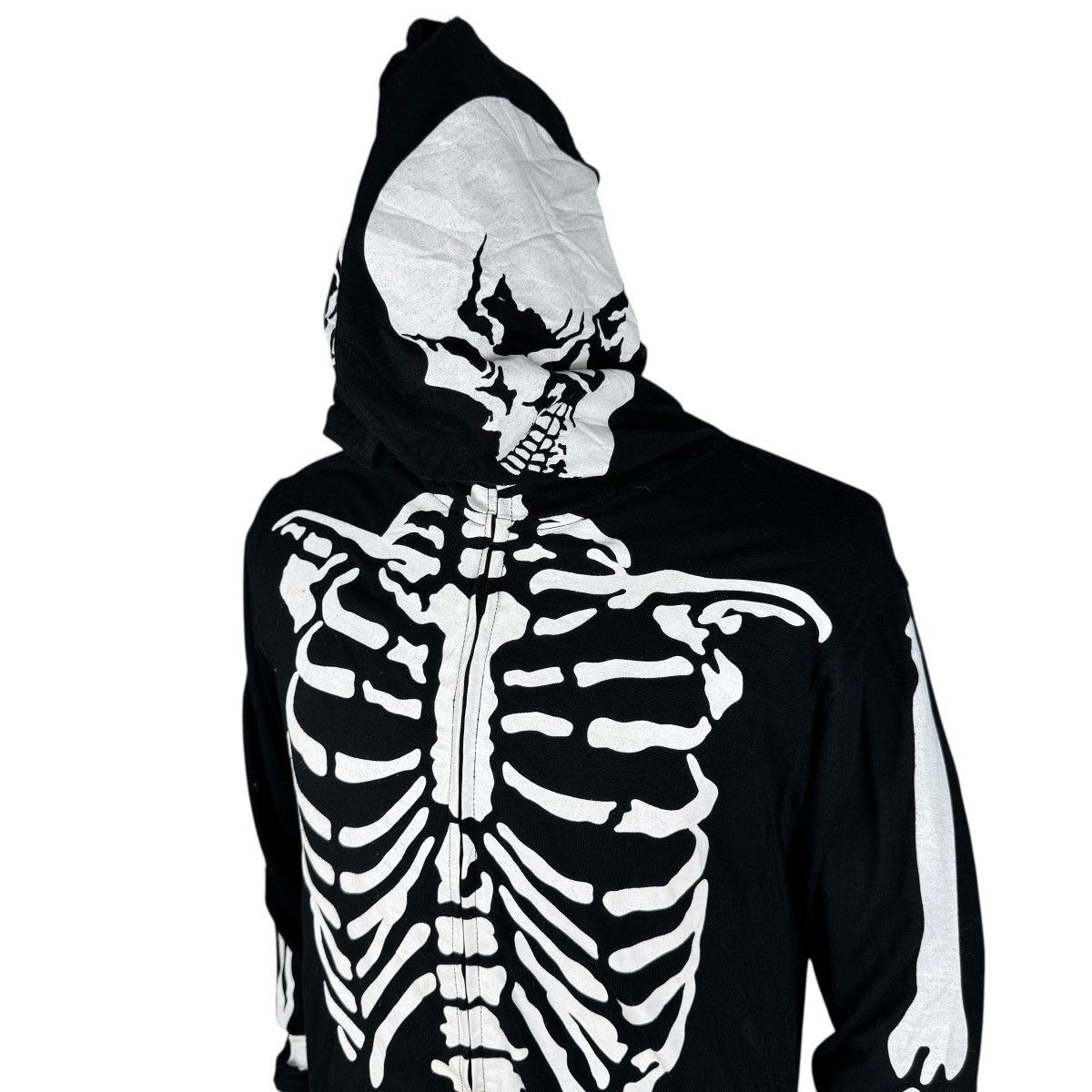 Japanese Brand ☀️AGENT SKELETON HOODIE ZIP SWEATER Size US M / EU 48-50 / 2 - 2 Thumbnail