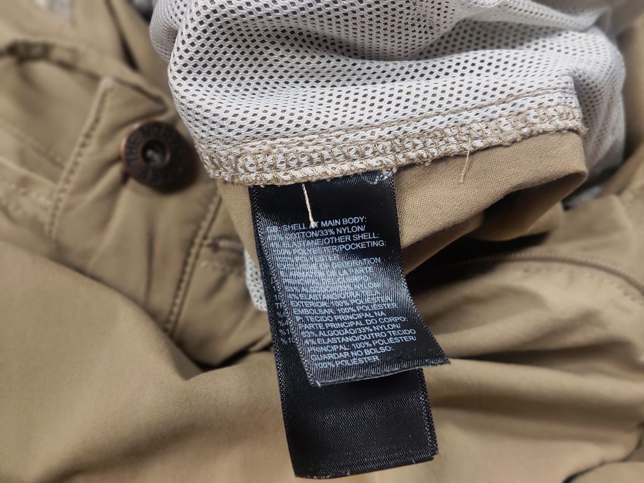 The North Face The North Face Beige Nylon Zip Trouser Pants Vintage Style Size US 34 / EU 50 - 16 Thumbnail