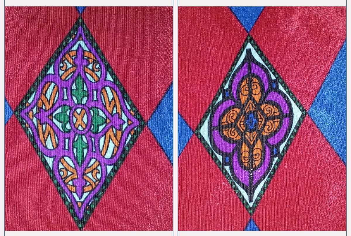 Jean Paul Gaultier JEAN-PAUL GAULTIER Paris France Signed Abstract Silk Scarf Size ONE SIZE - 8 Thumbnail