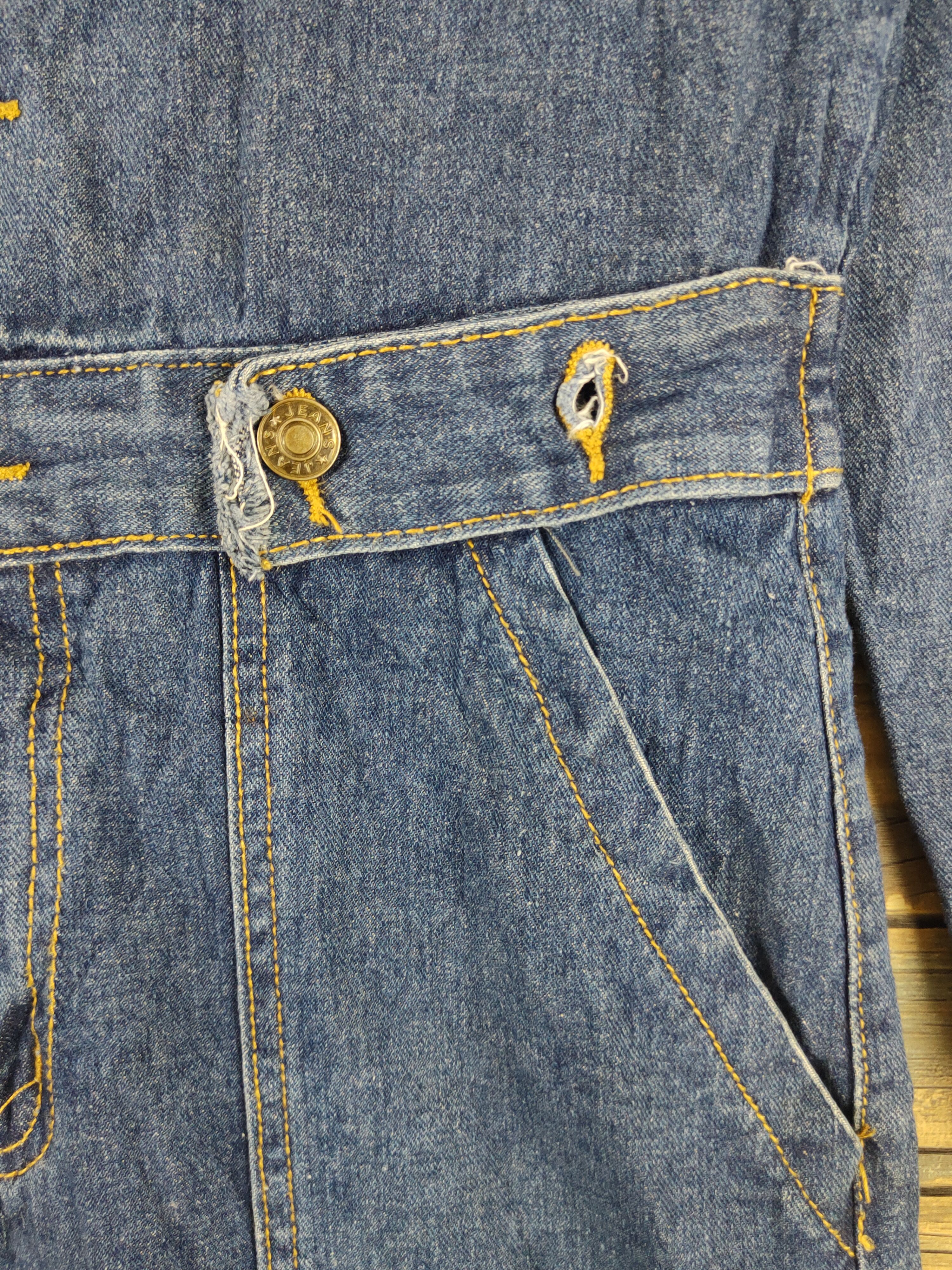 Japanese Brand × Vintage Vintage Japanese Brand Dark Blue Denim Coveralls Size 30" / US 8 / IT 44 - 7 Thumbnail