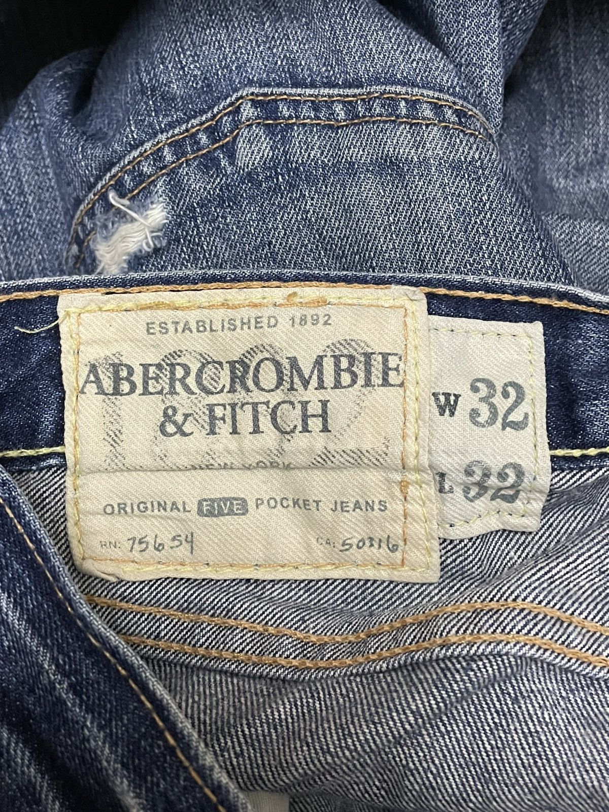 Abercrombie & Fitch × Designer × Vintage Vintage Designer Abercrombie &Fitch Distressed Low Rise Boot Size US 34 / EU 50 - 18 Thumbnail