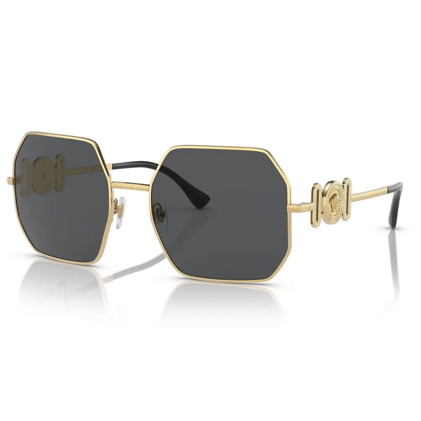 image of Versace Ve2248-100287-58 58Mm in Gold, Women's