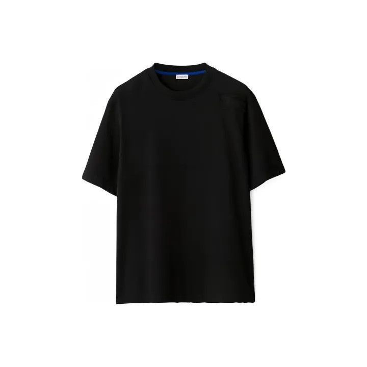 Burberry Burberry Burberry Black Short Sleeve T-Shirt with Logo-250 Size US XXL / EU 58 / 5 - 1 Thumbnail