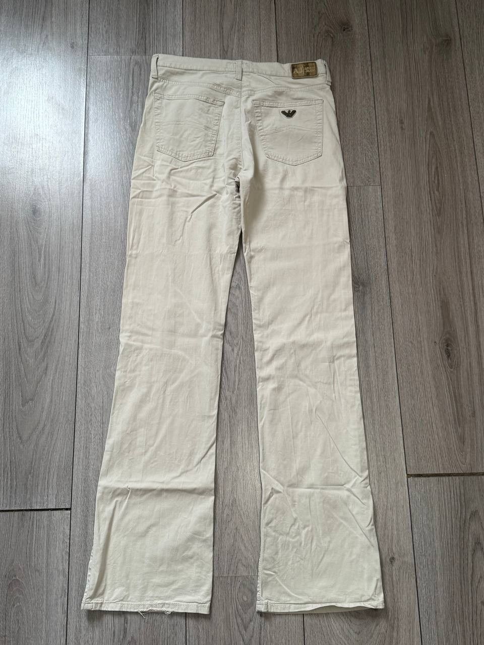 Armani Armani jeans women size 29 beige tapered Size 29" - 7 Thumbnail