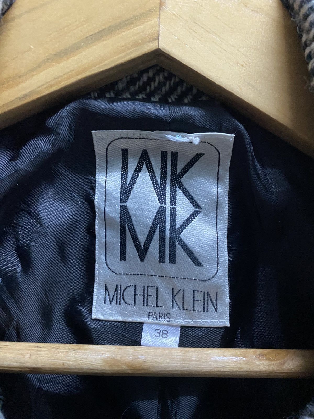 Calvin Klein × Designer × Michel Klein MICHEL KLEIN Wool Women Blazer Size XS / US 0-2 / IT 36-38 - 11 Thumbnail