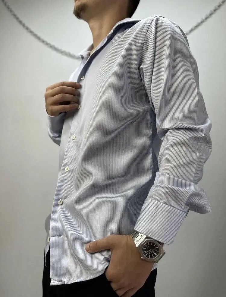Designer × Eton Luxury Shirt Eton Vintage OldMoney Archival Clothes Watanabe Size US M / EU 48-50 / 2 - 3 Thumbnail