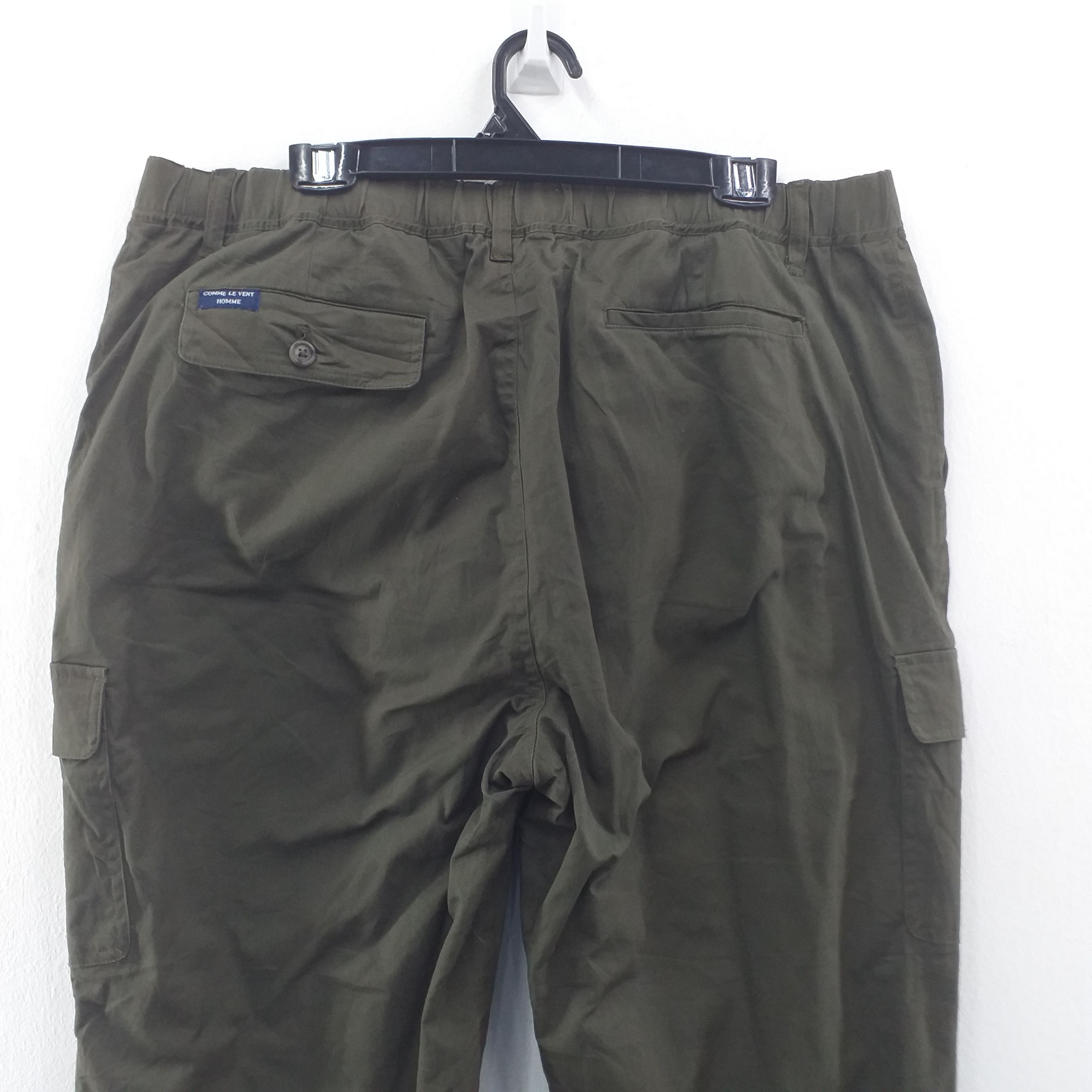Japanese Brand Comme Le Vent Custom Wool Cargo Pockets -CP035 Size US 35 - 4 Thumbnail