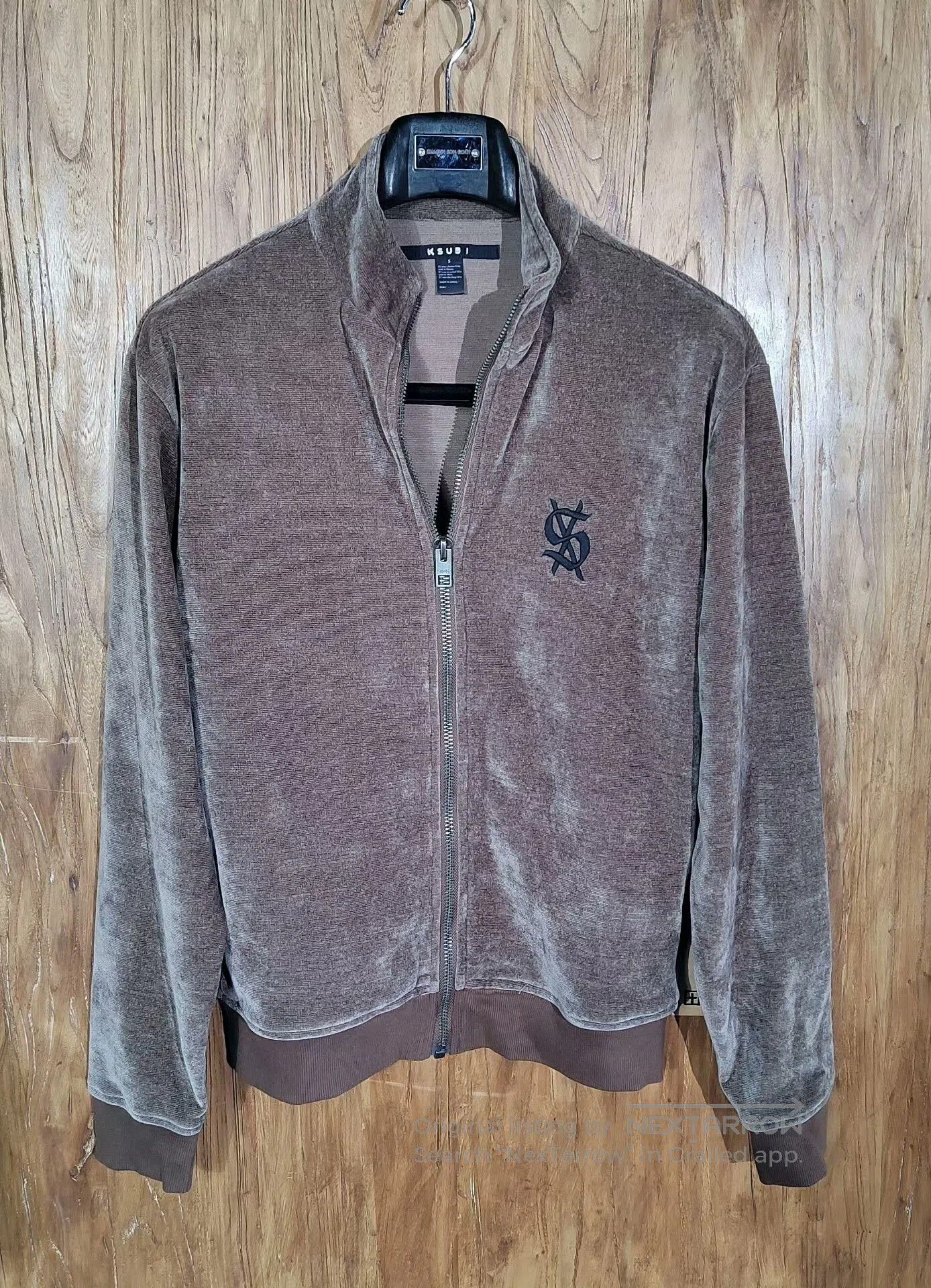Ksubi KSUBI Antidote Track Jacket in Brown. Size US S / EU 44-46 / 1 - 1 Thumbnail