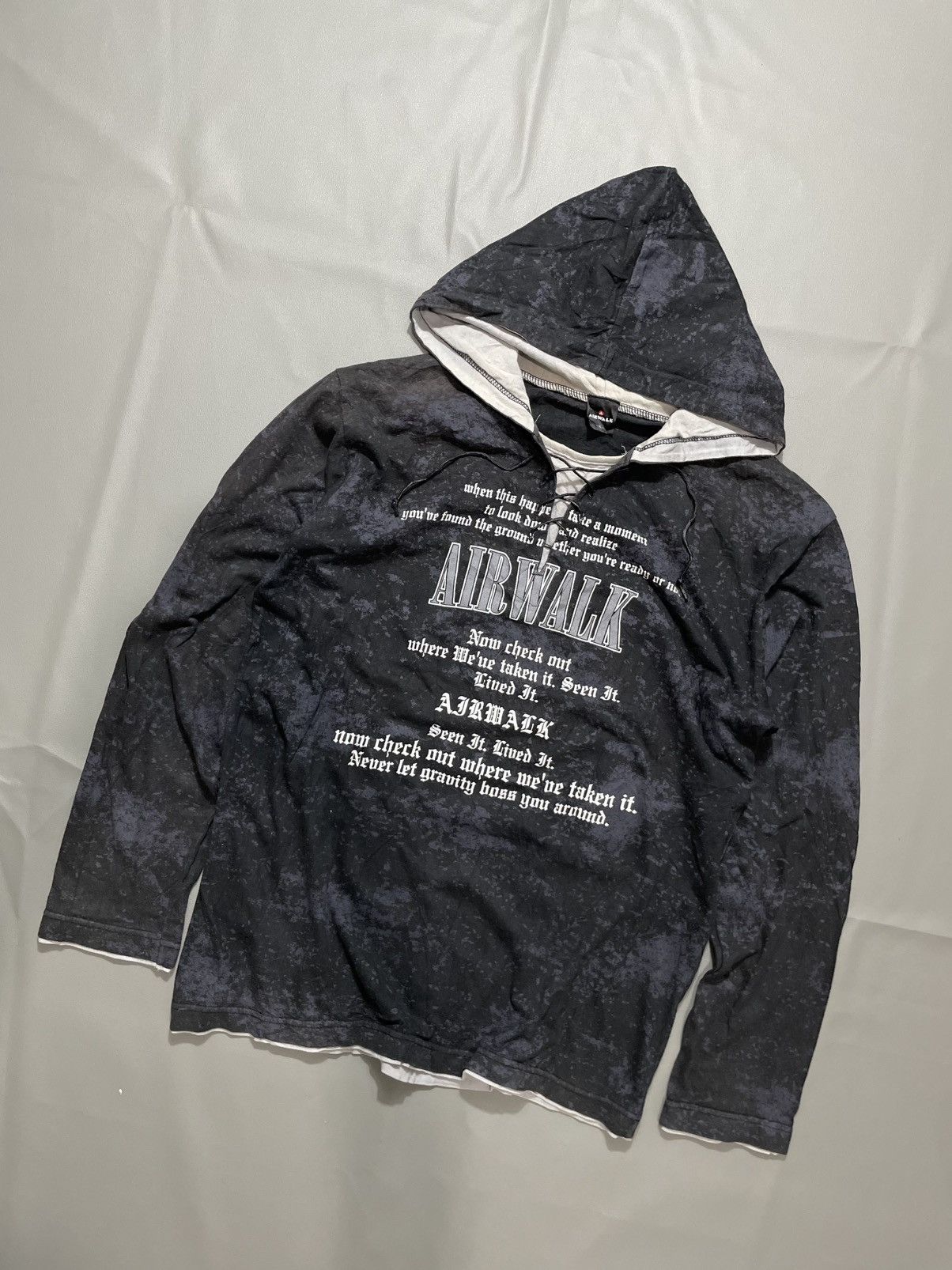 If Six Was Nine Poem hoodie lace up ifsix lgb double layer style Size US XL / EU 56 / 4 - 3 Thumbnail