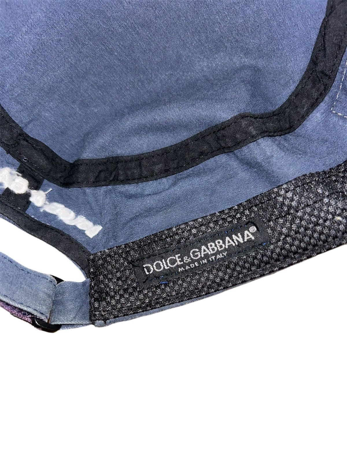 Dolce & Gabbana Dolce & Gabbana Distressed Patrol Cap Size ONE SIZE - 7 Thumbnail