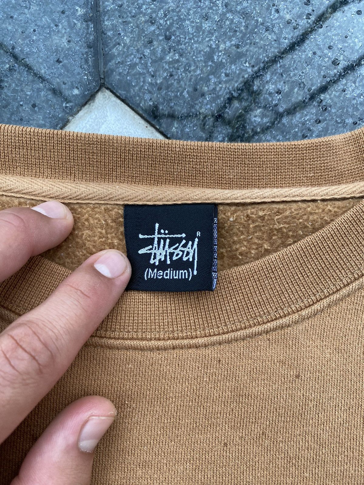 Stussy × Vintage 90S STUSSY Y2K BAGGY RARE MULTI LOGO 80S RETRO SWEATSHIRT Size US M / EU 48-50 / 2 - 7 Thumbnail