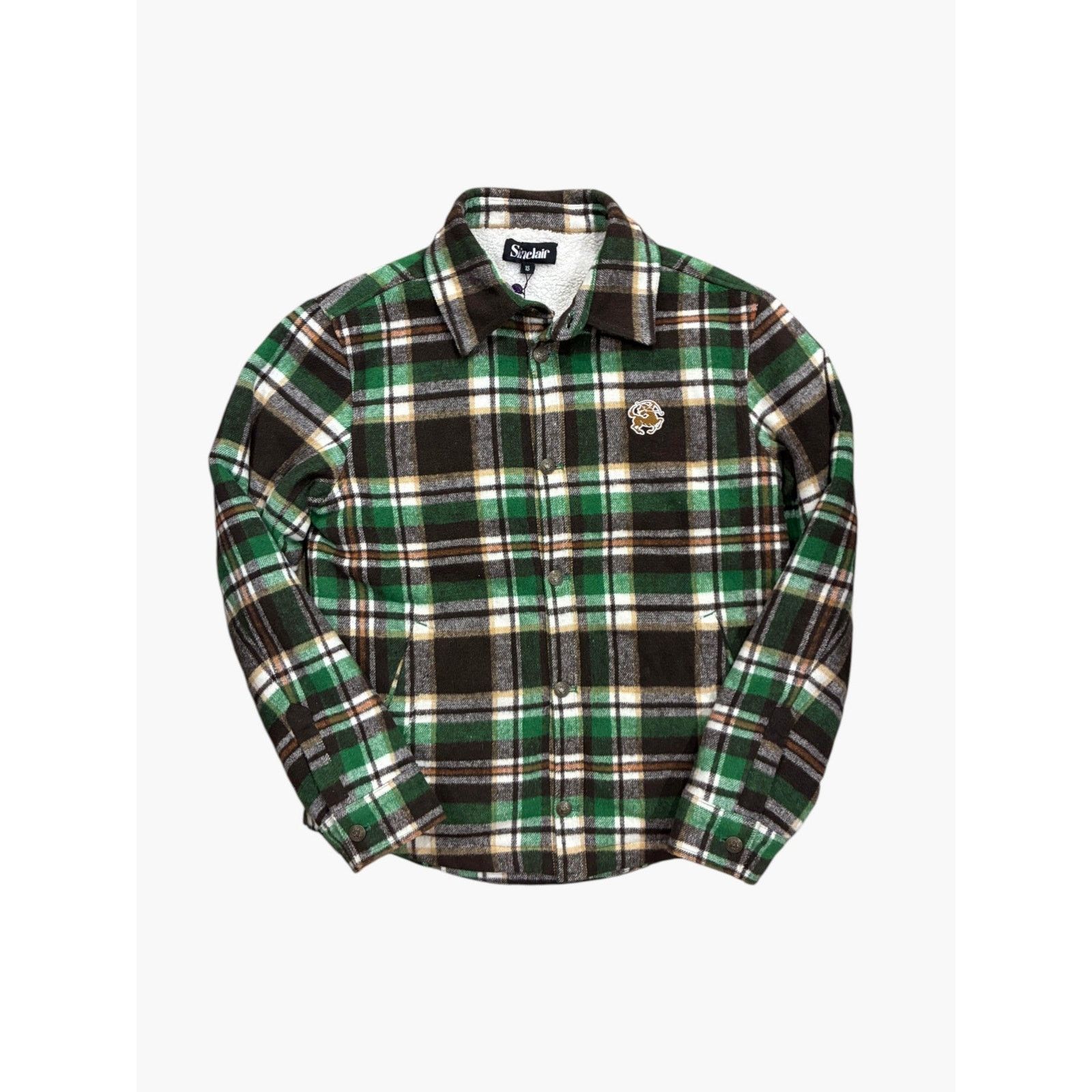 Other Sinclair Arc Logo Flannel Green Plaid Size US XS / EU 42 / 0 - 1 Thumbnail