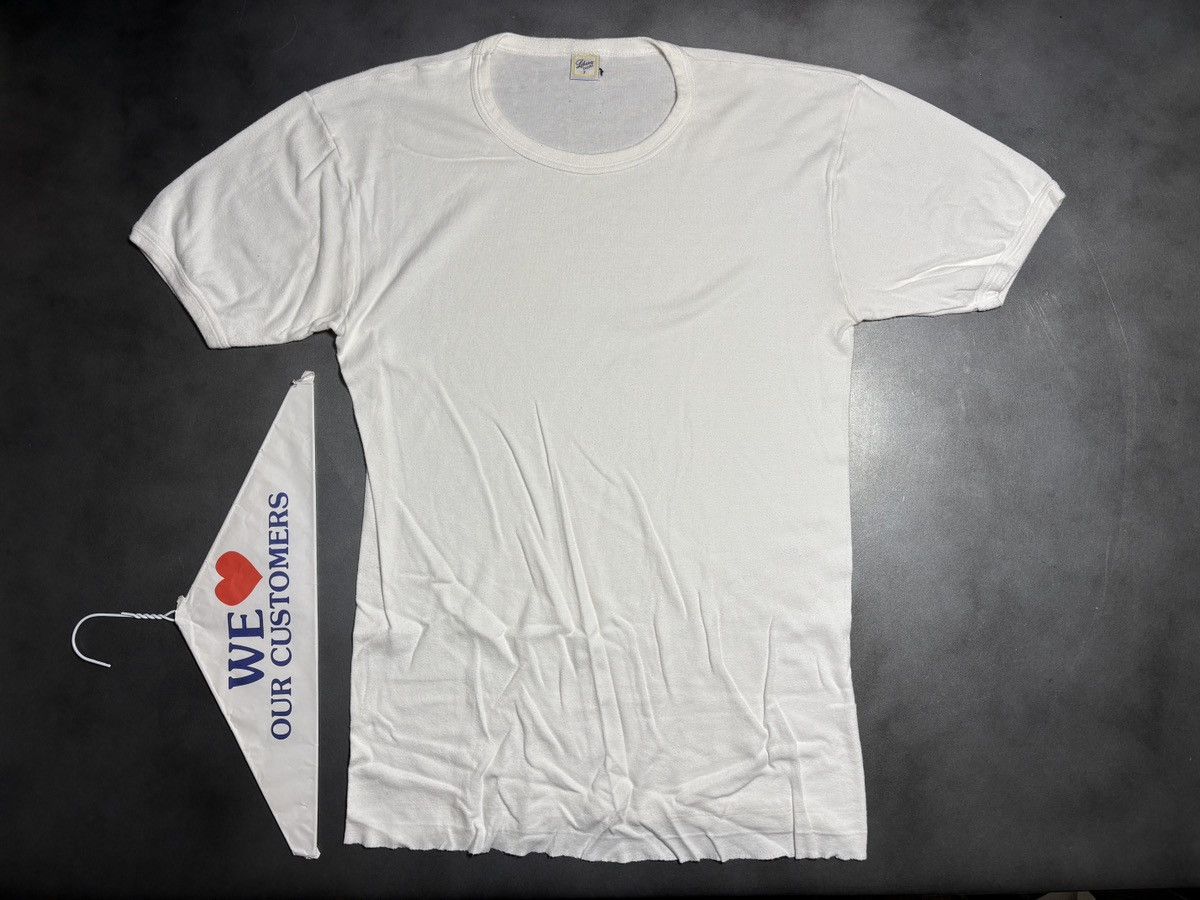 Vintage Vintage Italian Undershirt 1980s Blank Tee Made in Italy Dou Size US M / EU 48-50 / 2 - 19 Thumbnail
