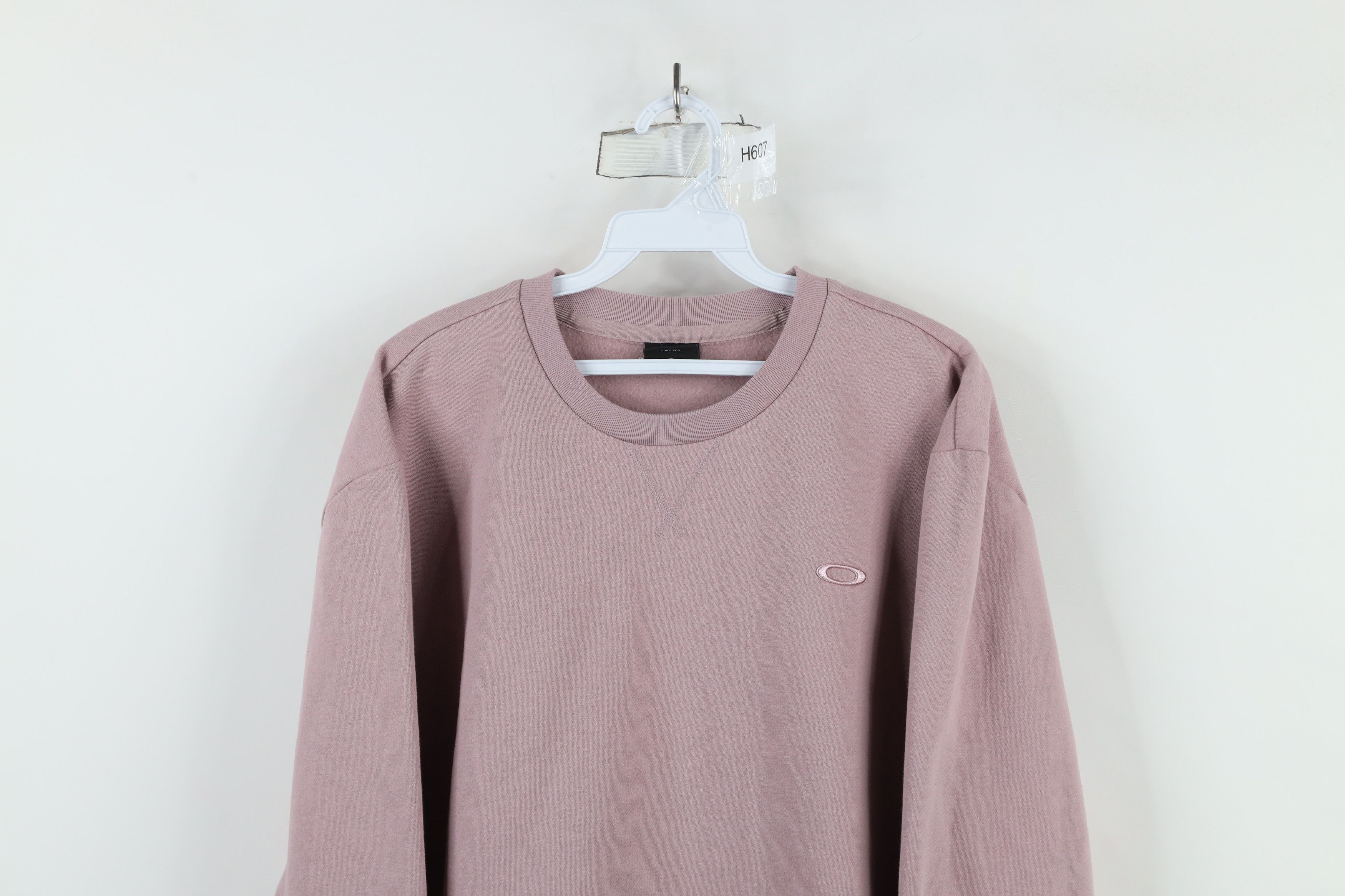 Oakley × Vintage Vintage Y2K Oakley Regular Fit Cropped Monochrome Sweatshirt Size XXL / US 16-18 / IT 52-54 - 2 Thumbnail