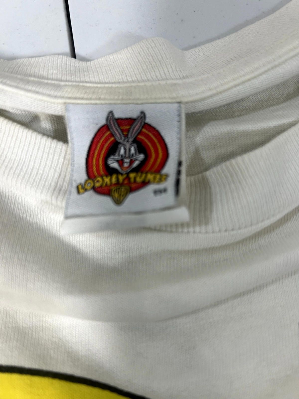 Designer Vintage 1997 Tweety Bird Looney Tunes Spellout Graphic Size US XXL / EU 58 / 5 - 3 Thumbnail