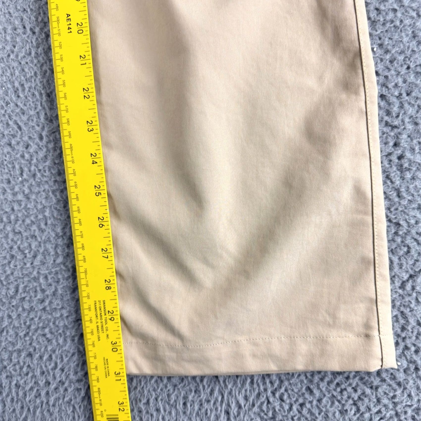 Patagonia Patagonia Pants Womens 6 Tan Khaki Wide Leg Outdoor Nylon Blend Chino Pockets Lightweight Trail Hiking Size 28" / US 6 / IT 42 - 7 Thumbnail