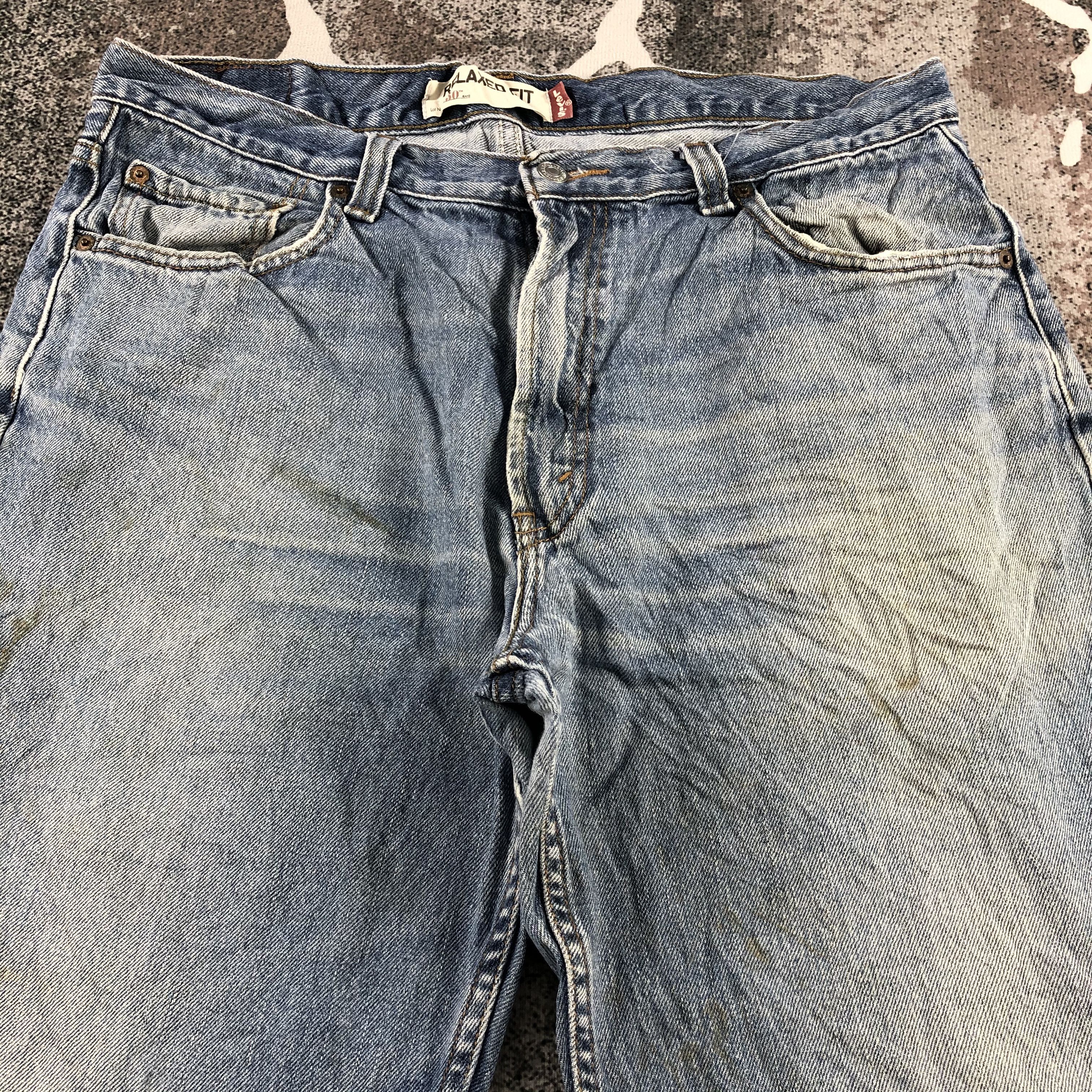 Levi's Vintage Levis 550 Jeans Relaxed Fit Denim KJ1128 Size US 36 / EU 52 - 3 Thumbnail