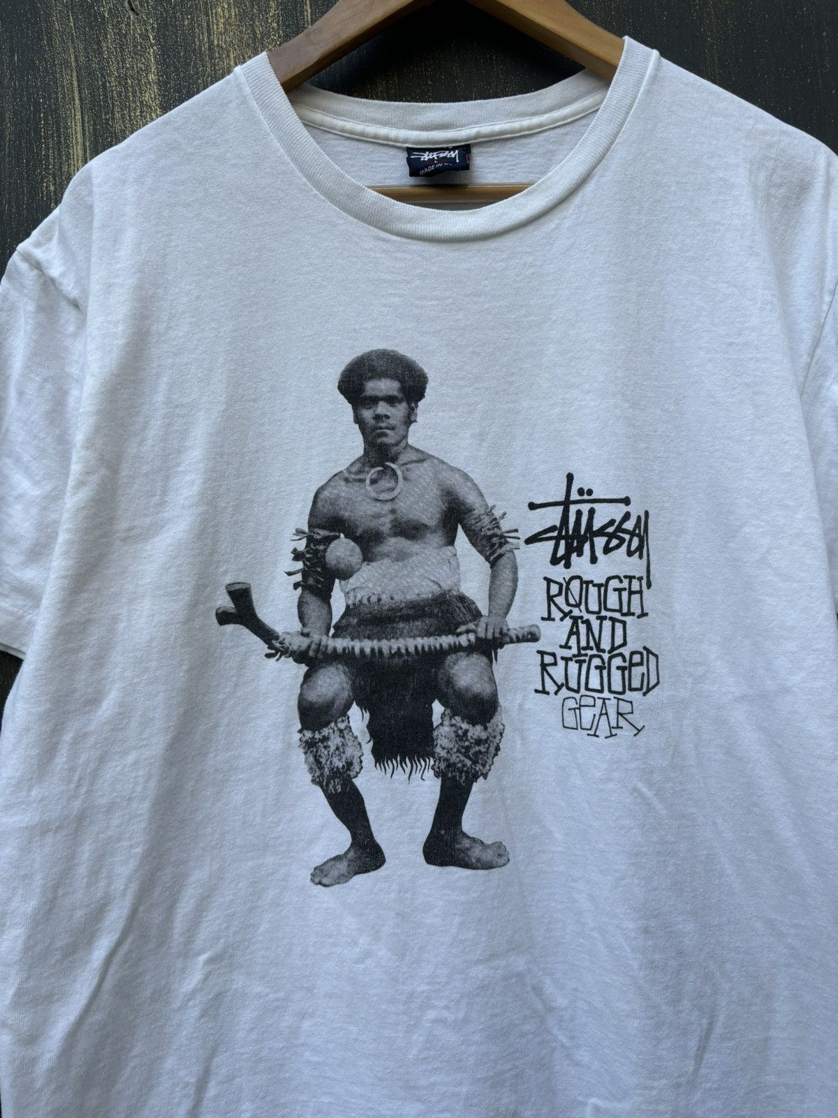 Stussy × Vintage VERY RARE! Vintage 90’s Stussy Archives Rough And Rugged Size US L / EU 52-54 / 3 - 1 Thumbnail